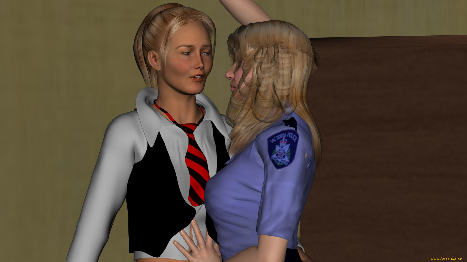 3д, графика, люди, , people, фон, взгляд, девушки