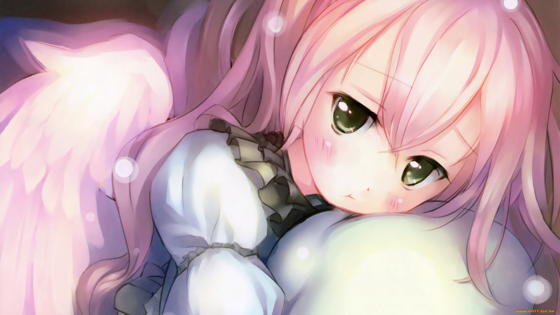 аниме, ангелы, , демоны, девушка