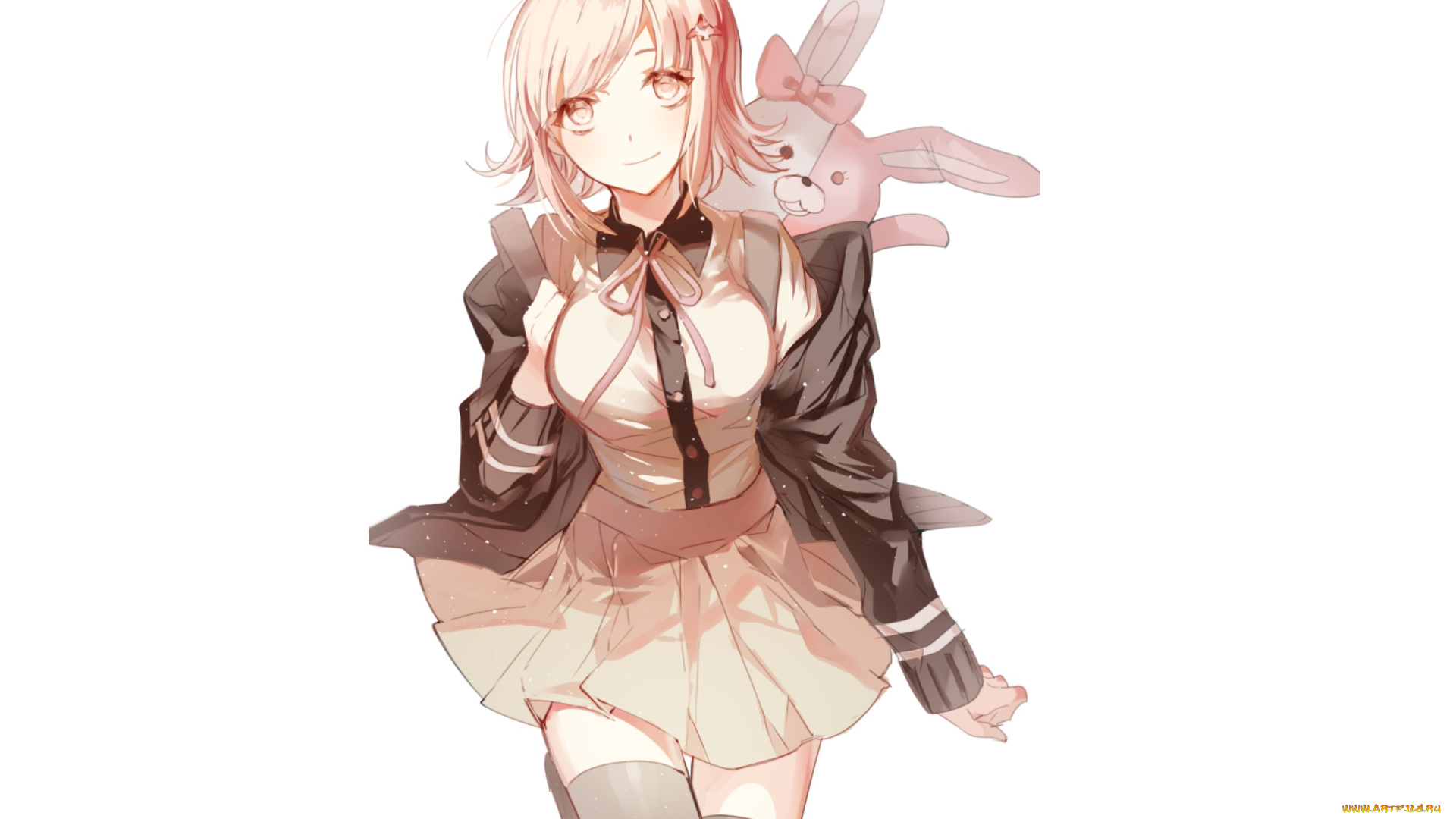 аниме, danganronpa, девушка