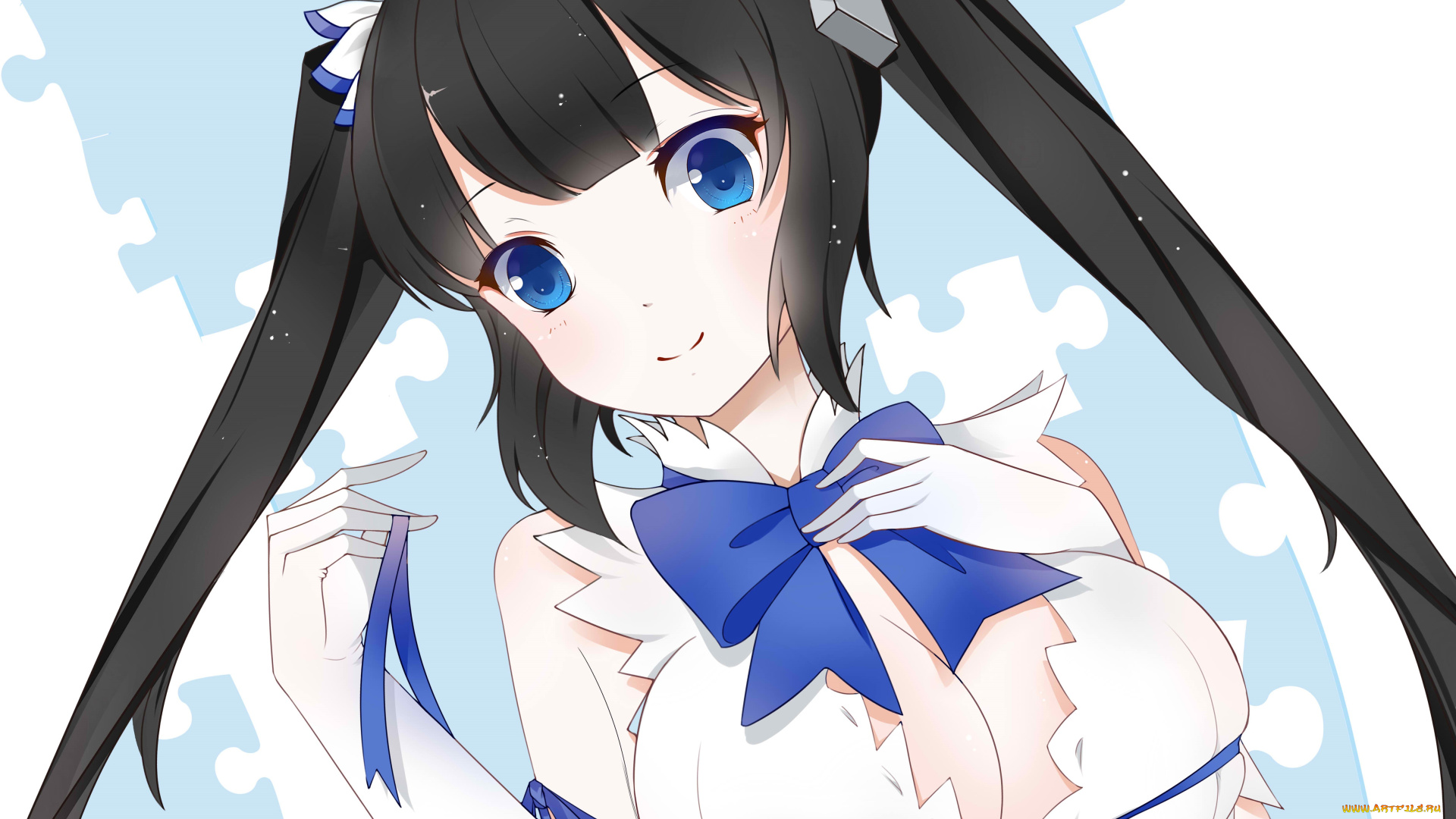 аниме, danmachi, девушка