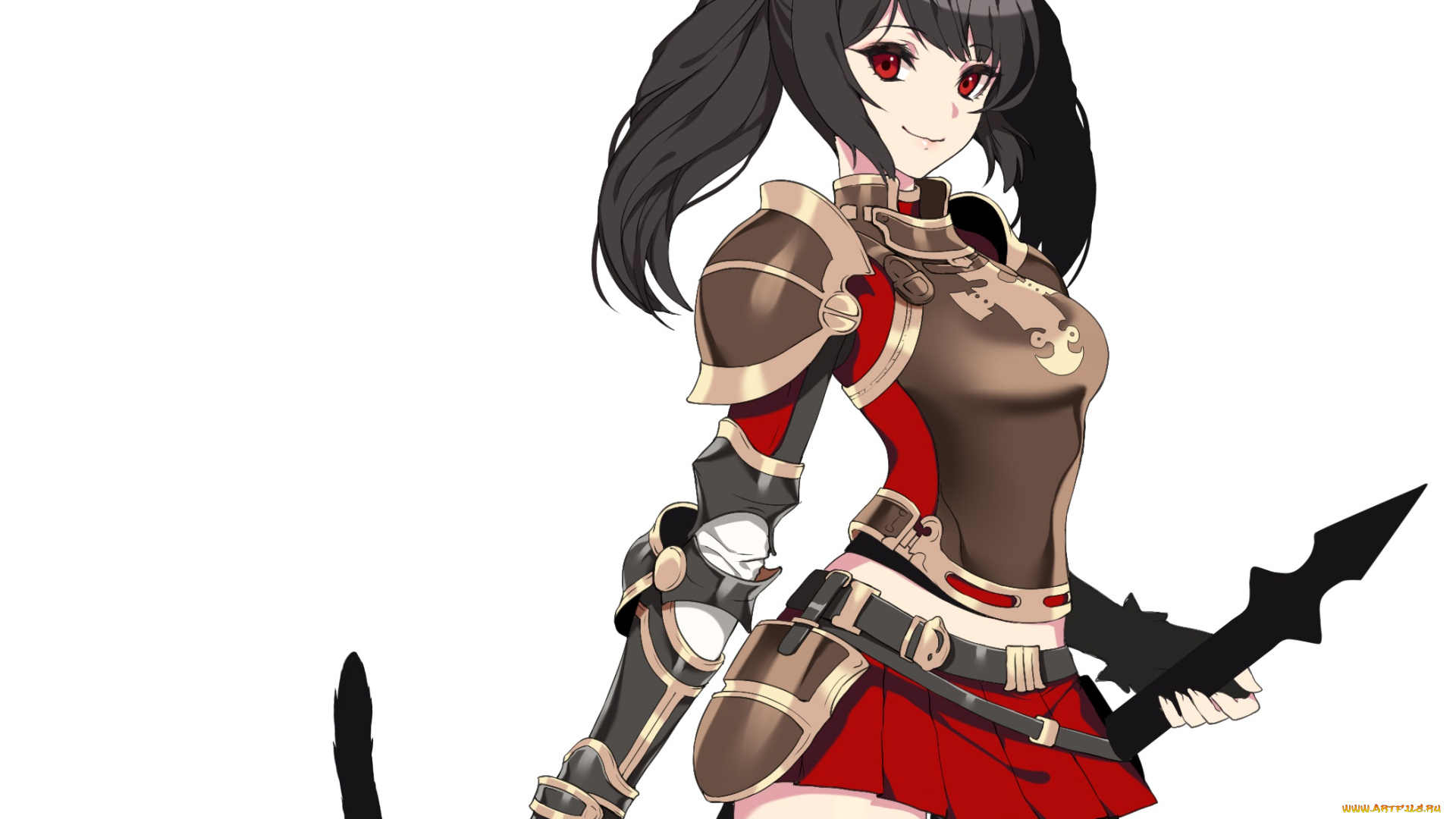 аниме, final, fantasy, девушка