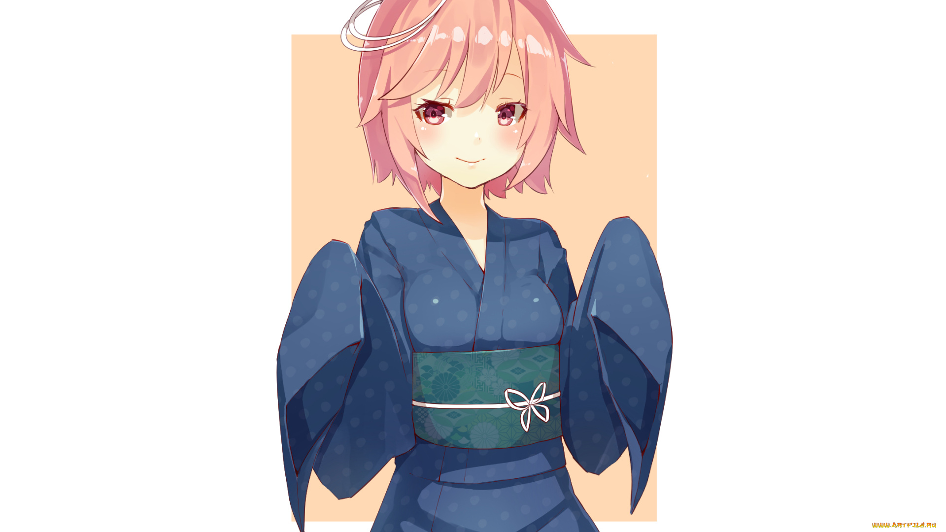 аниме, kantai, collection, фон, взгляд, девушка