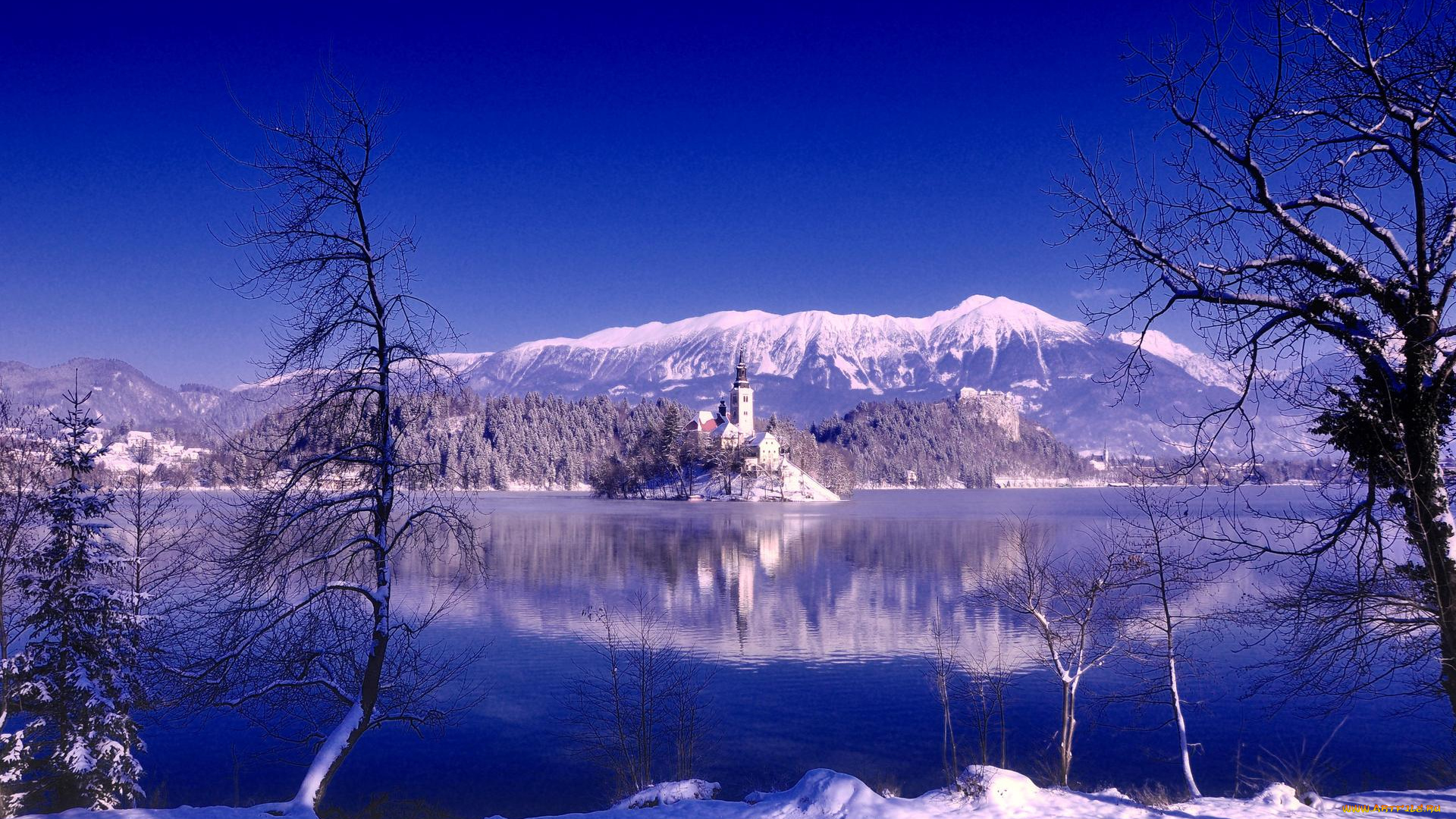 города, блед, , словения, bled, lake, озеро, блед, остров