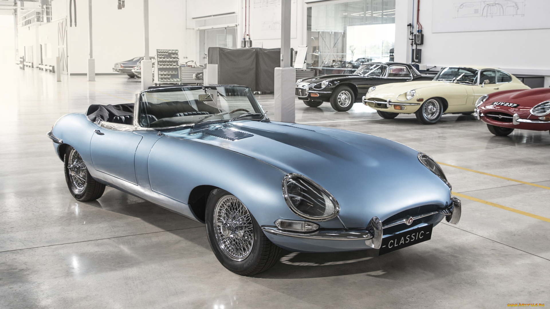 jaguar, e, type, zero, ev, concept, 2017, автомобили, jaguar, ev, 2017, zero, concept, e, type