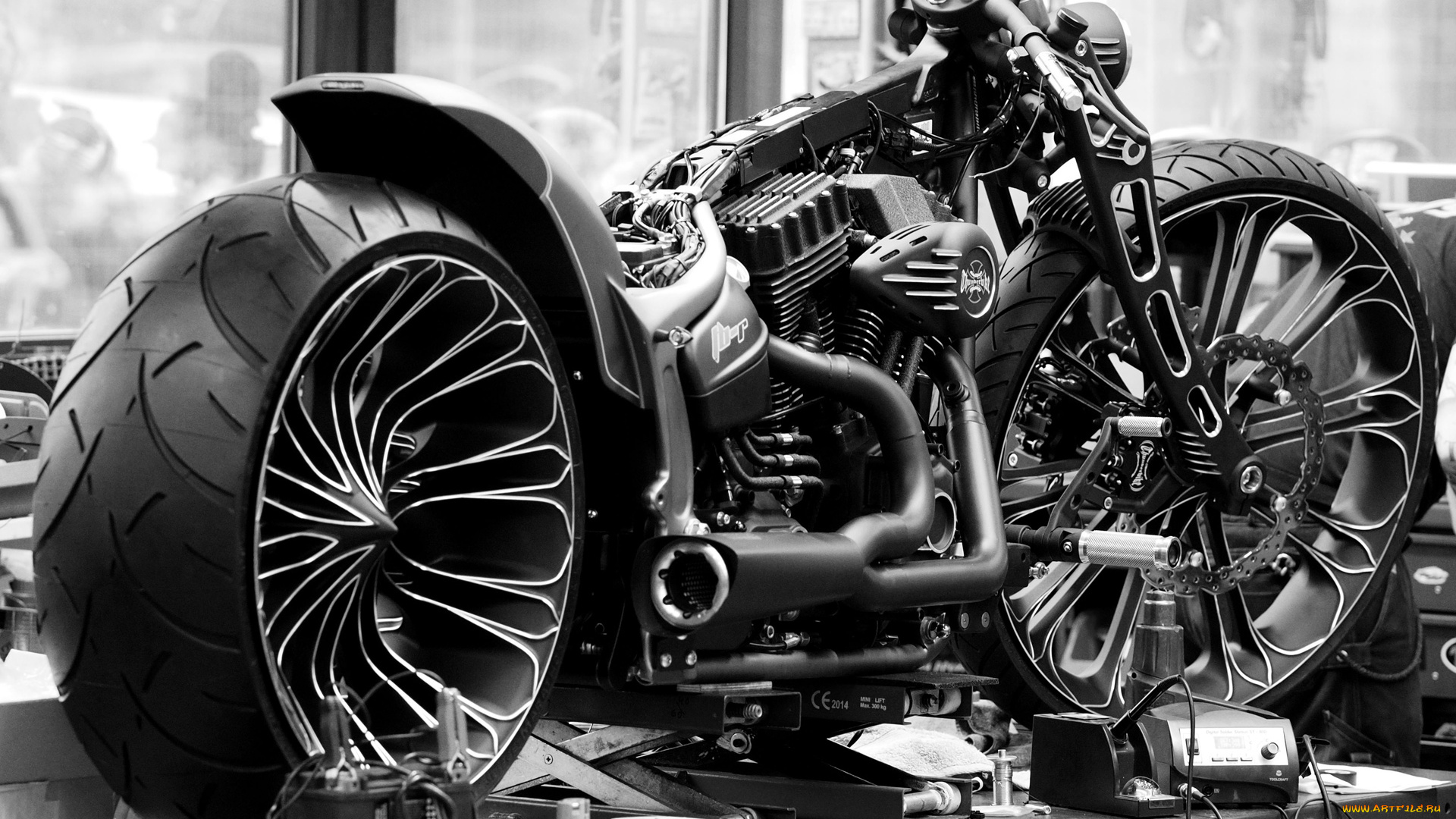 мотоциклы, customs, custom