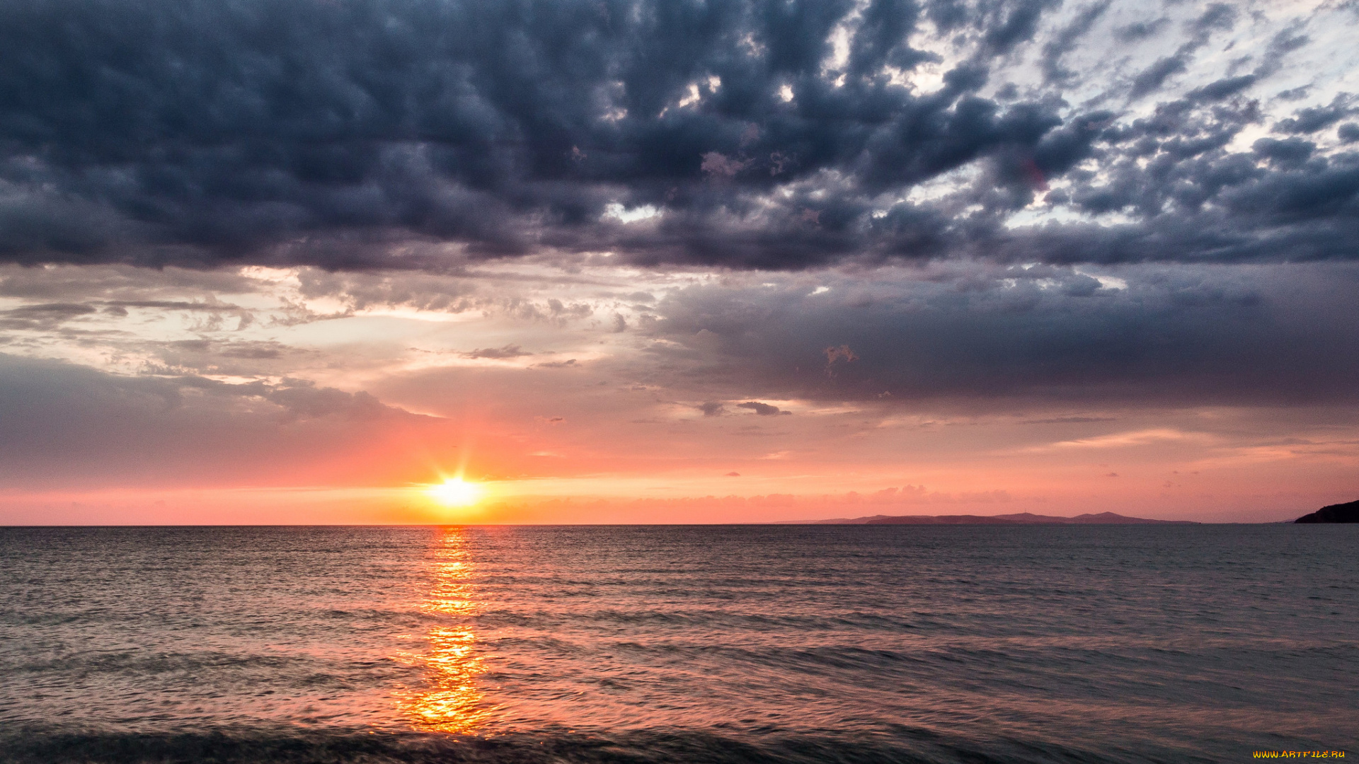 природа, моря, океаны, простор