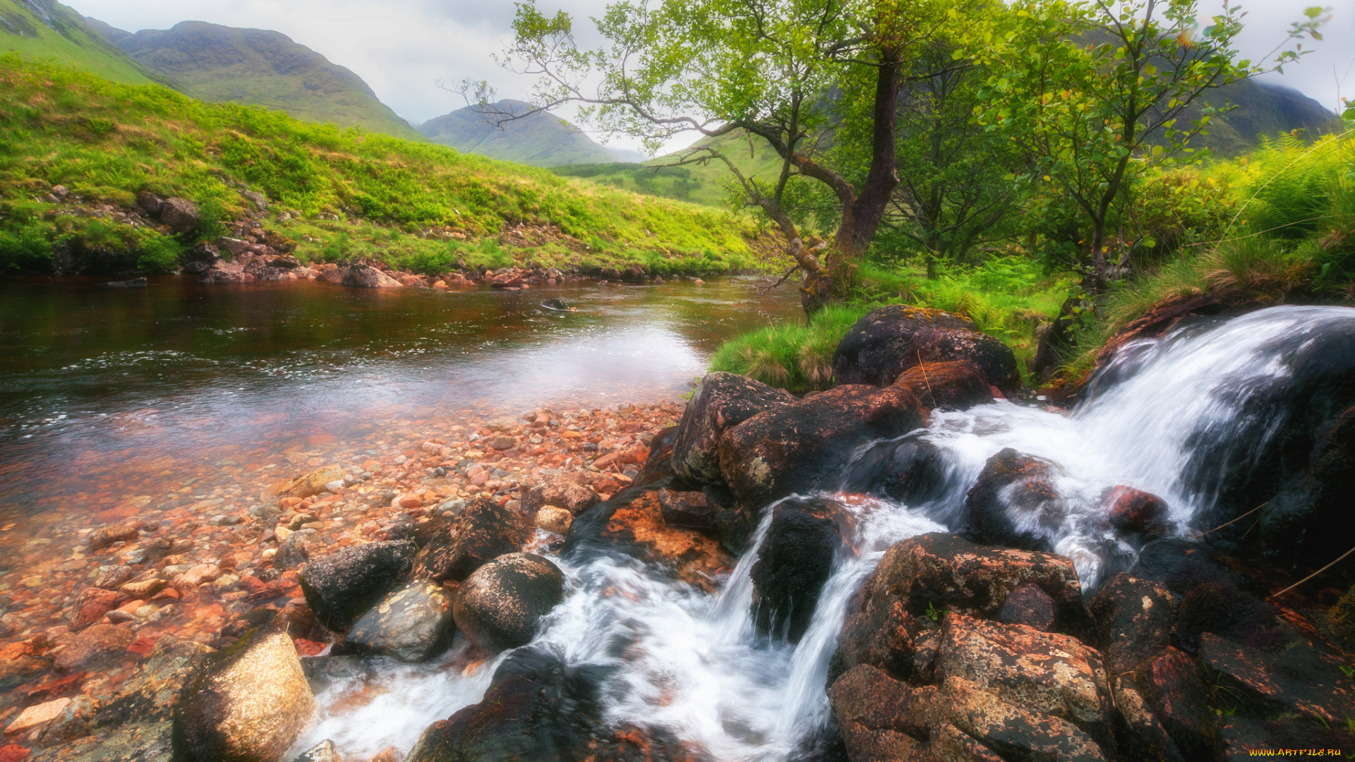 природа, реки, озера, простор