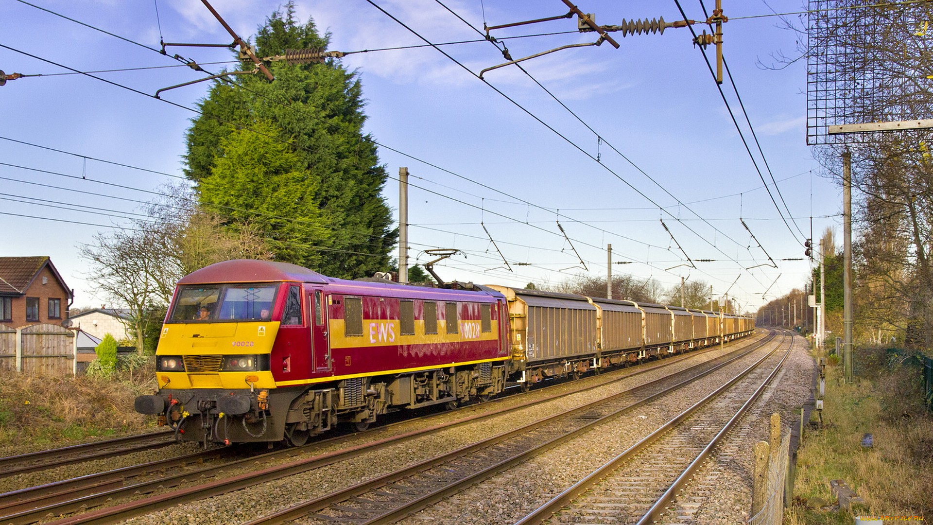 техника, электровозы, состав, локомотив