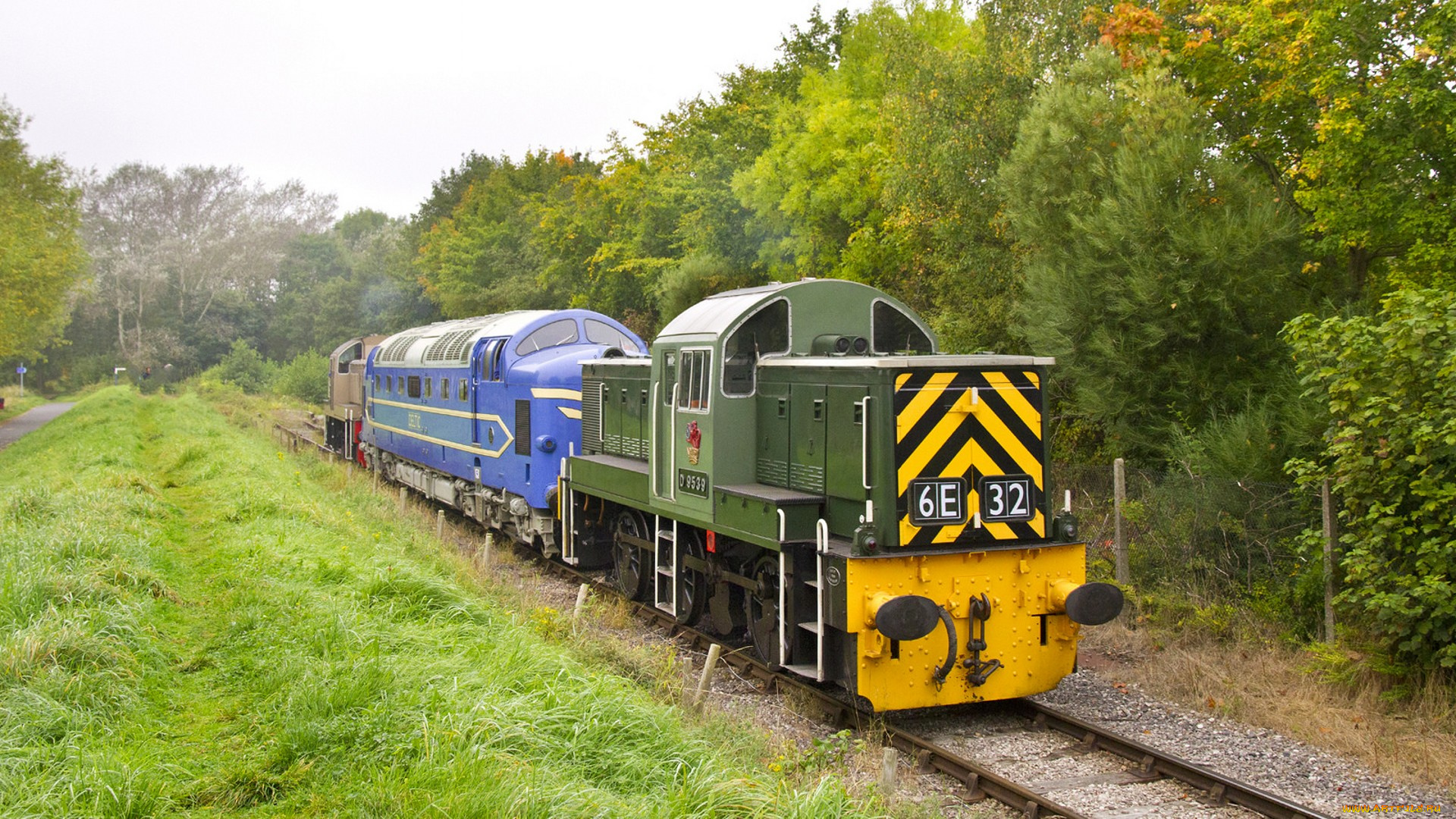 техника, поезда, локомотив, состав