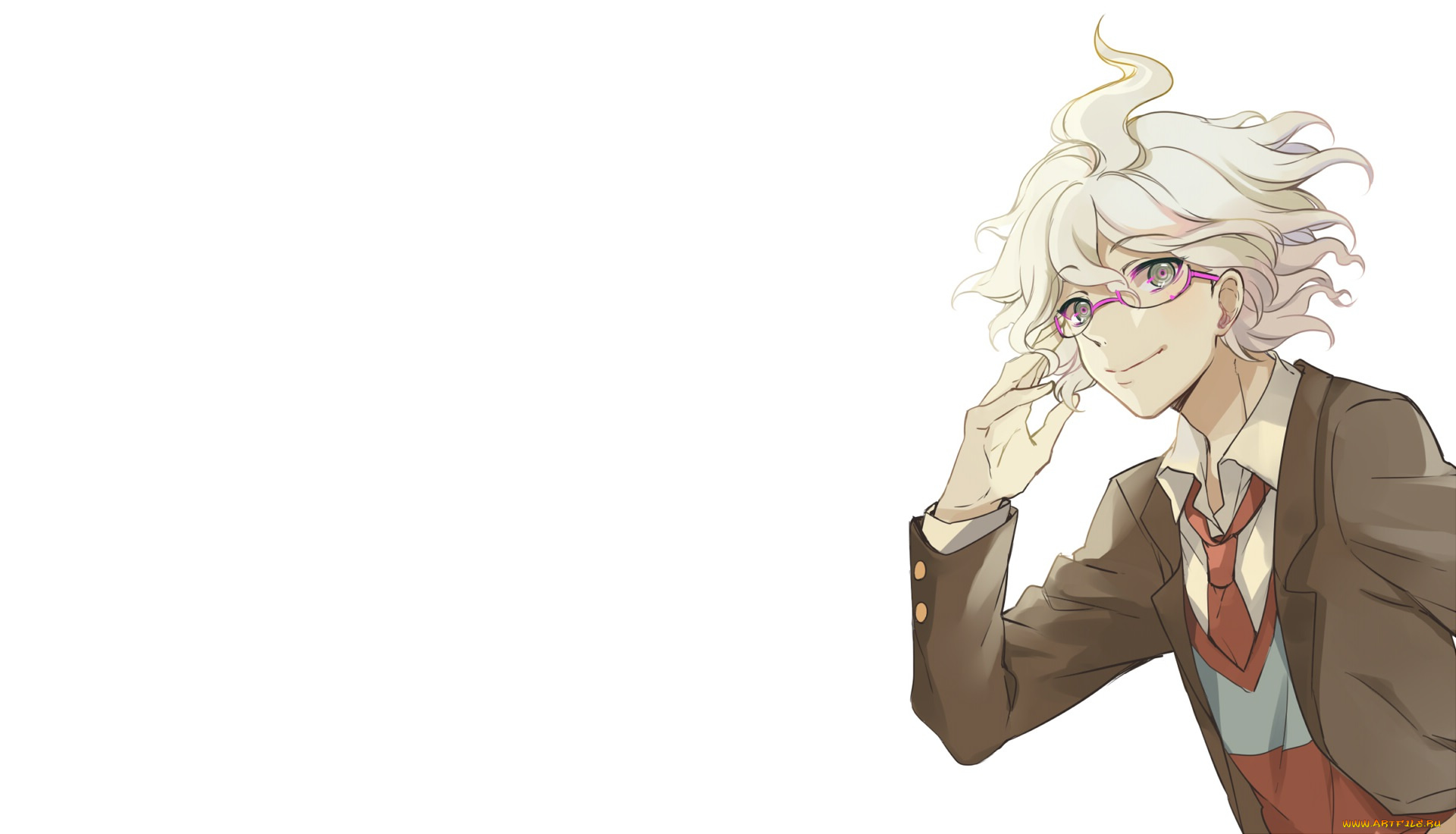 аниме, danganronpa, парень