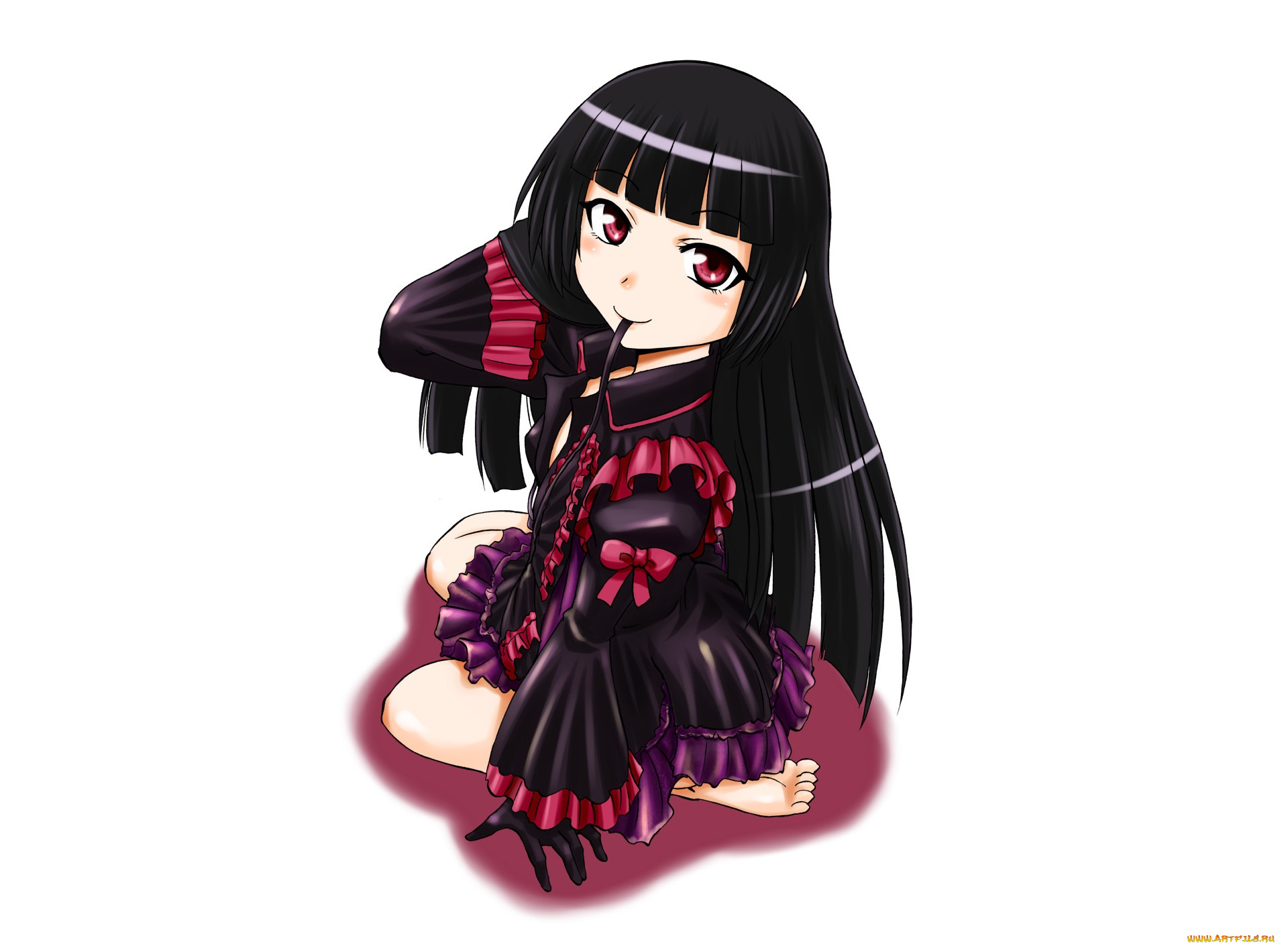 аниме, gate, девушка