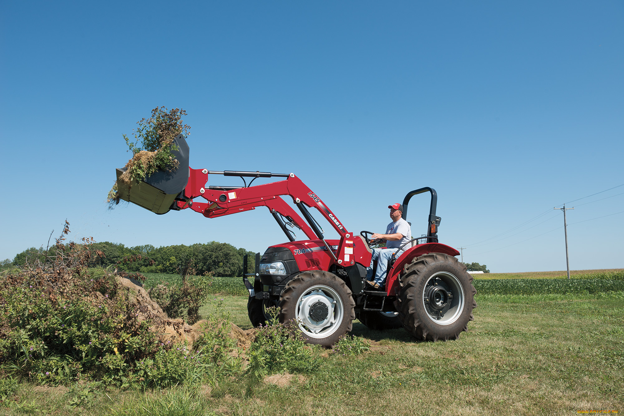 техника, фронтальные, погрузчики, case