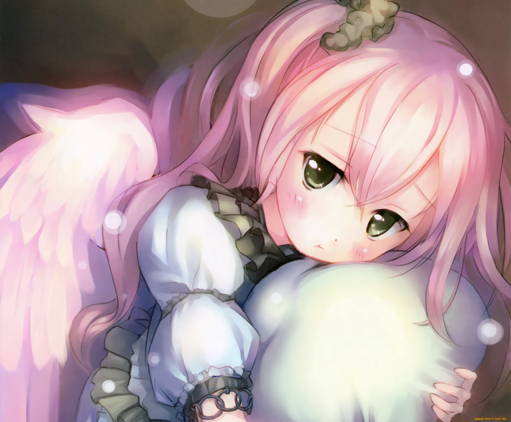 аниме, ангелы, , демоны, девушка