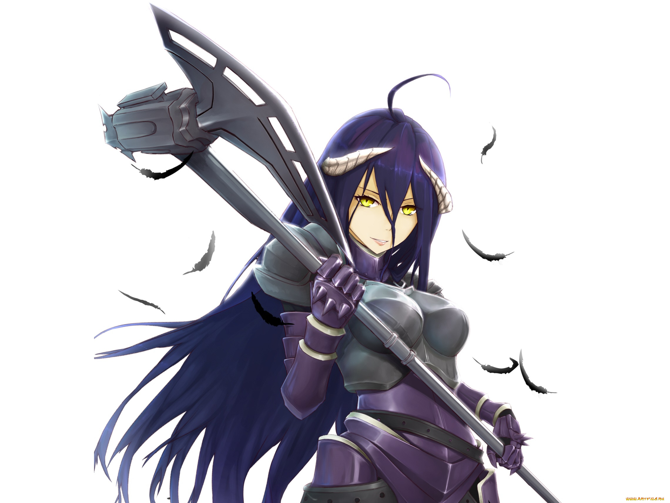 аниме, overlord, девушка