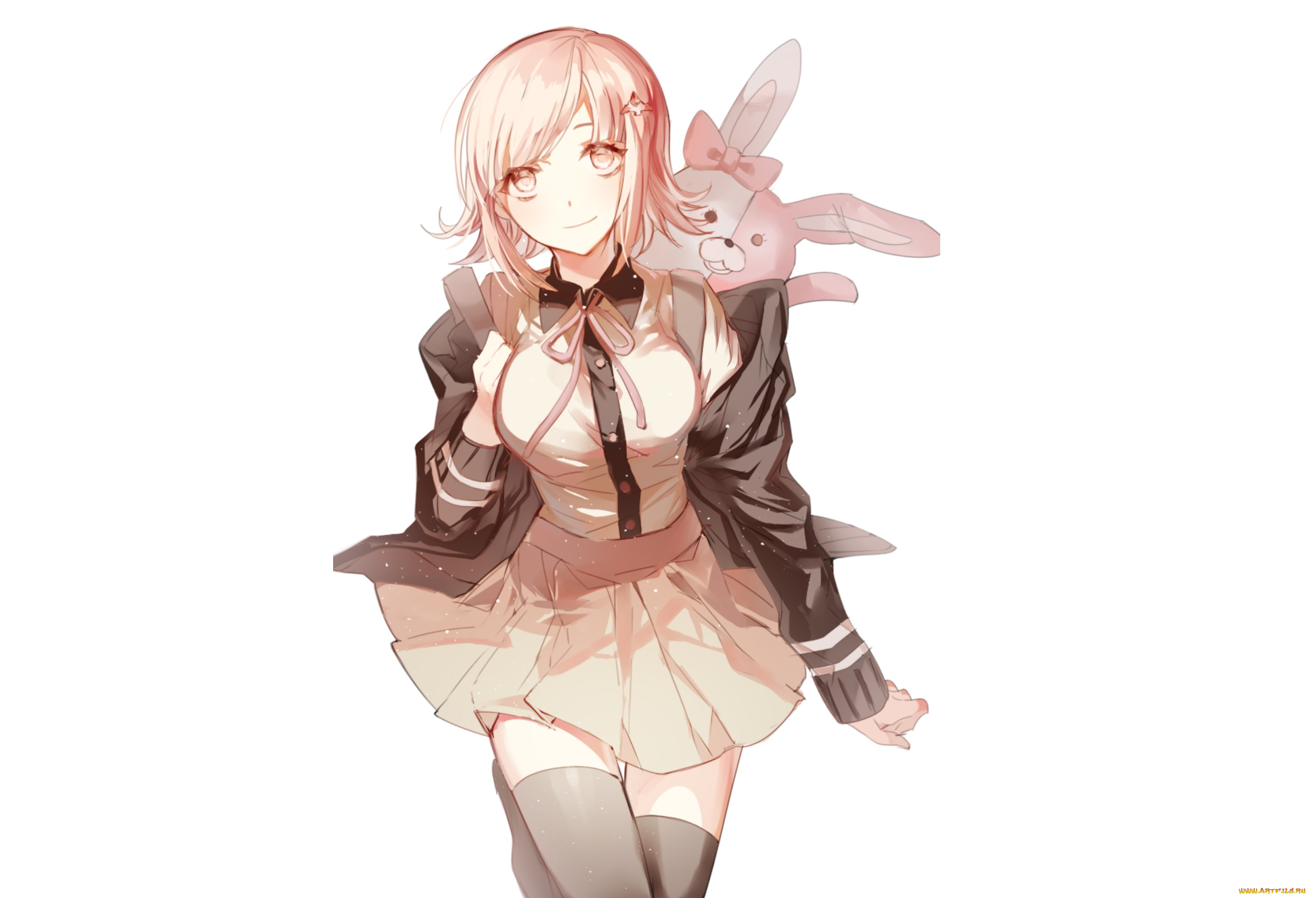 аниме, danganronpa, девушка