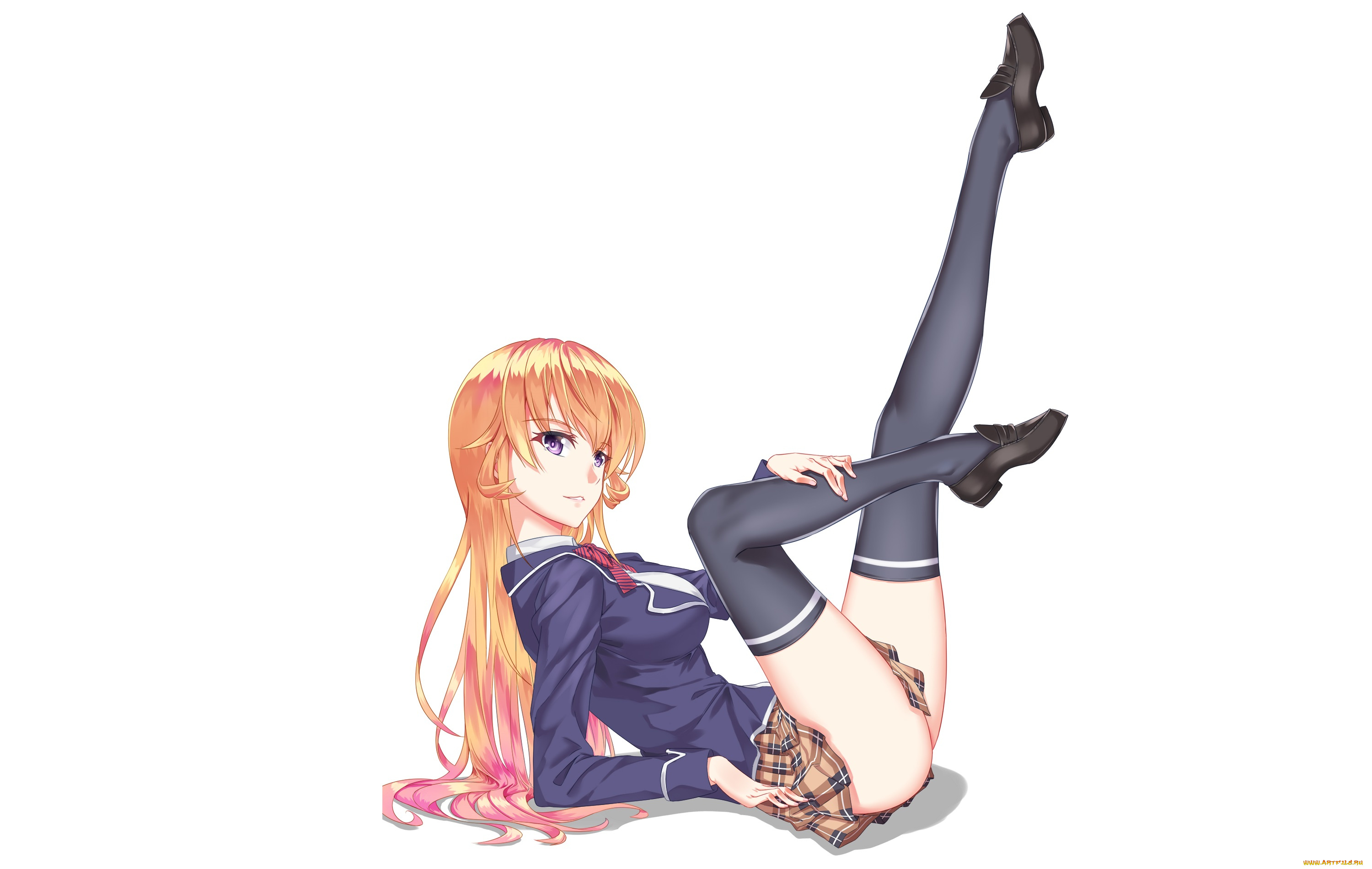 аниме, shokugeki, no, soma, девушка