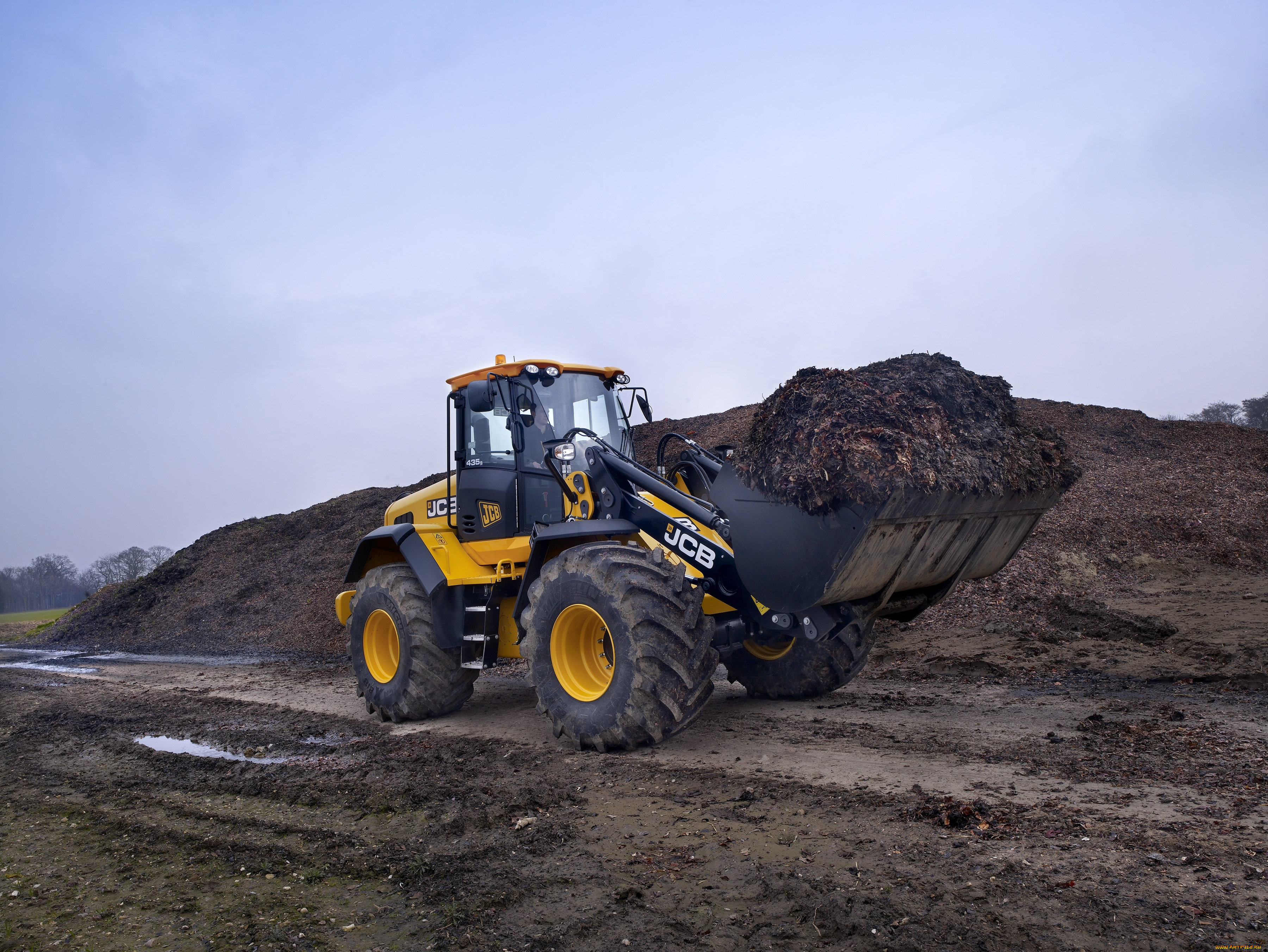 техника, фронтальные, погрузчики, jcb