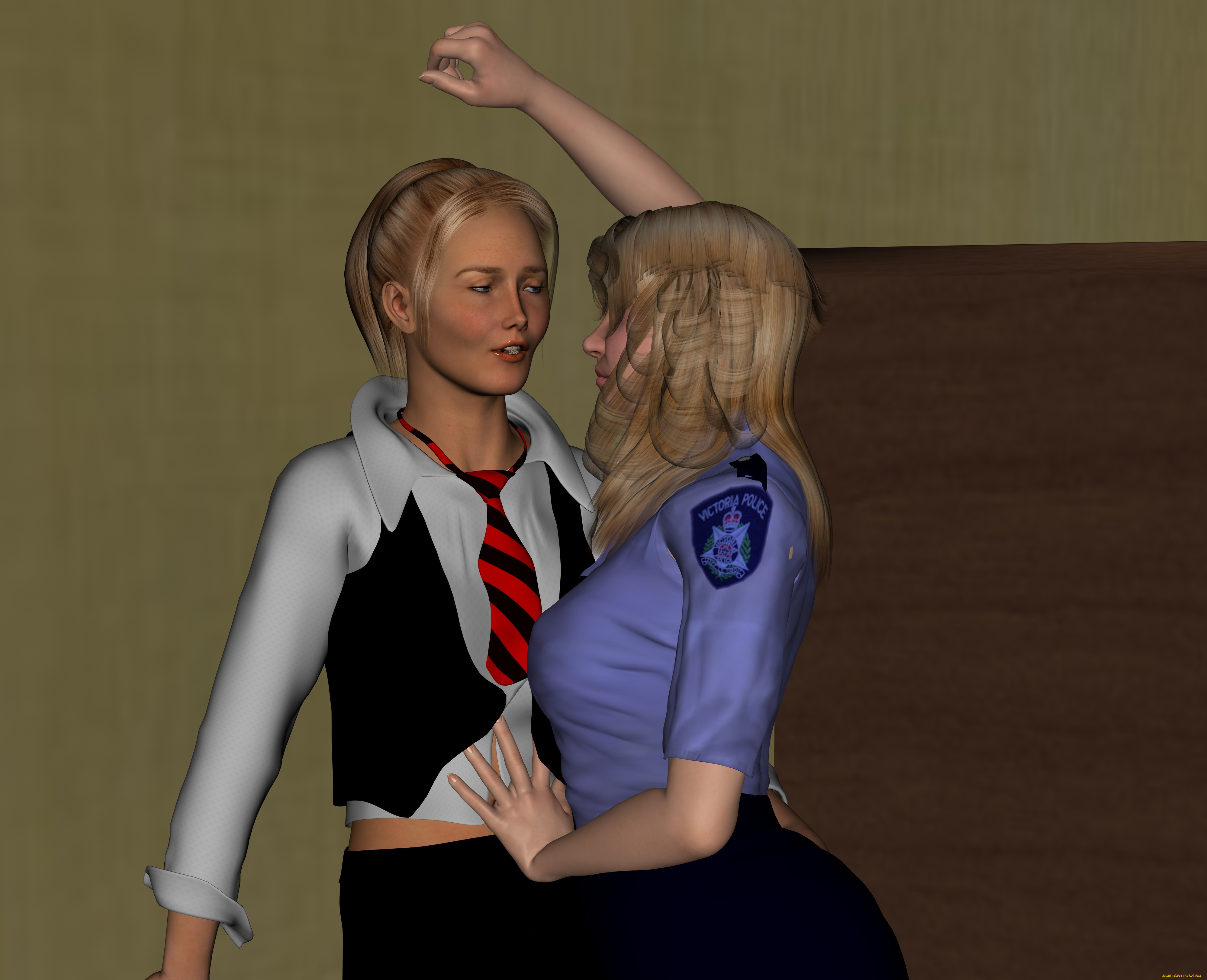 3д, графика, люди, , people, фон, взгляд, девушки