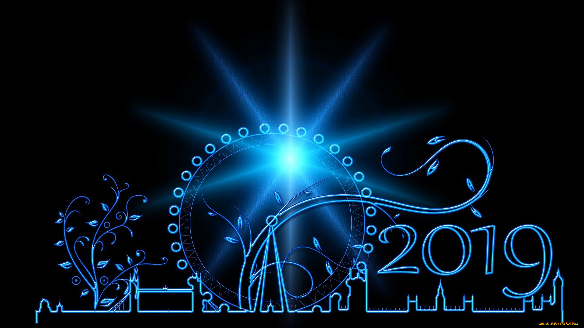 календари, рисованные, , векторная, графика, лучи, фон