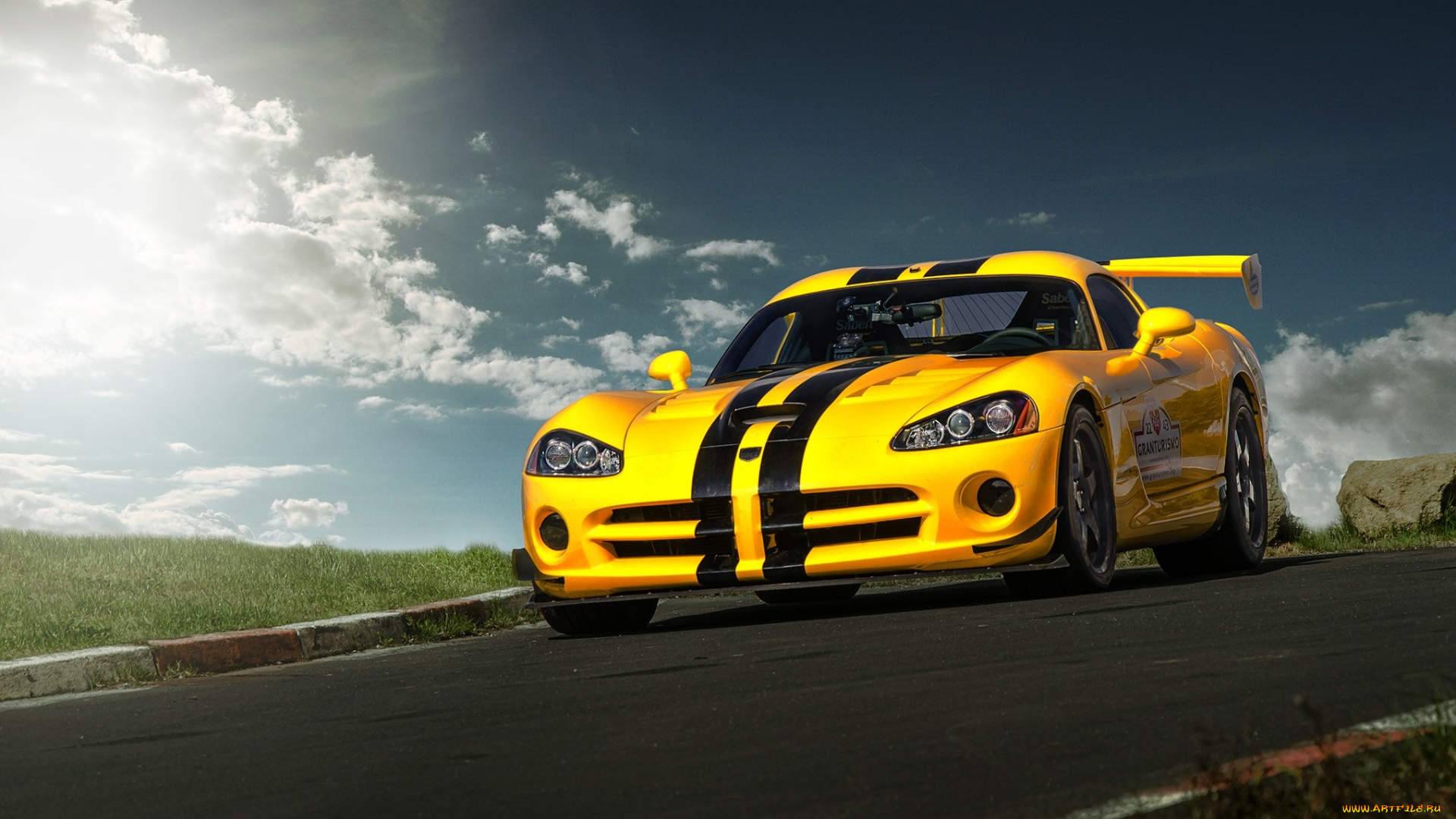 видео, игры, forza, horizon, 2, гонки, трасса, фон, автомобиль