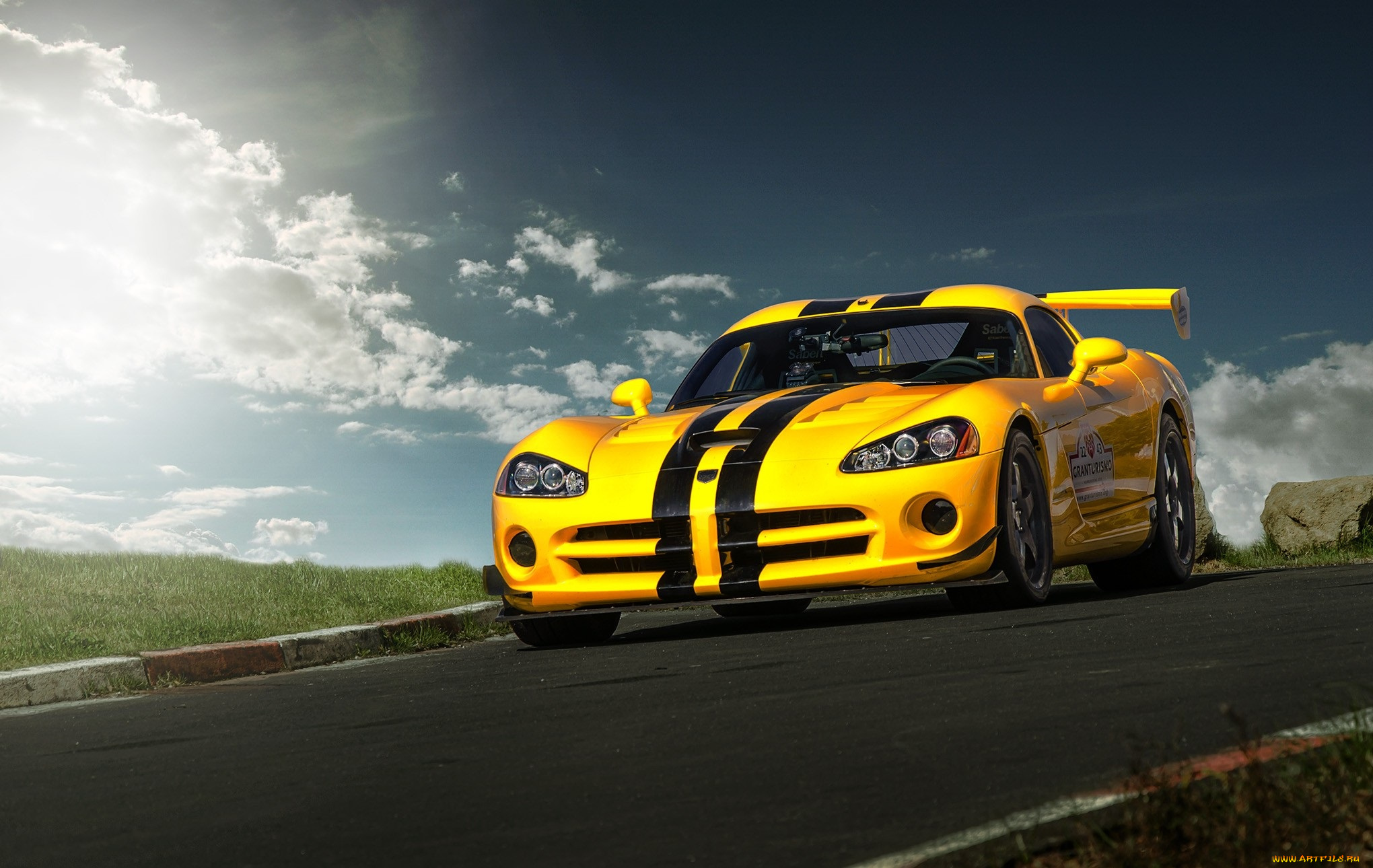 видео, игры, forza, horizon, 2, гонки, трасса, фон, автомобиль