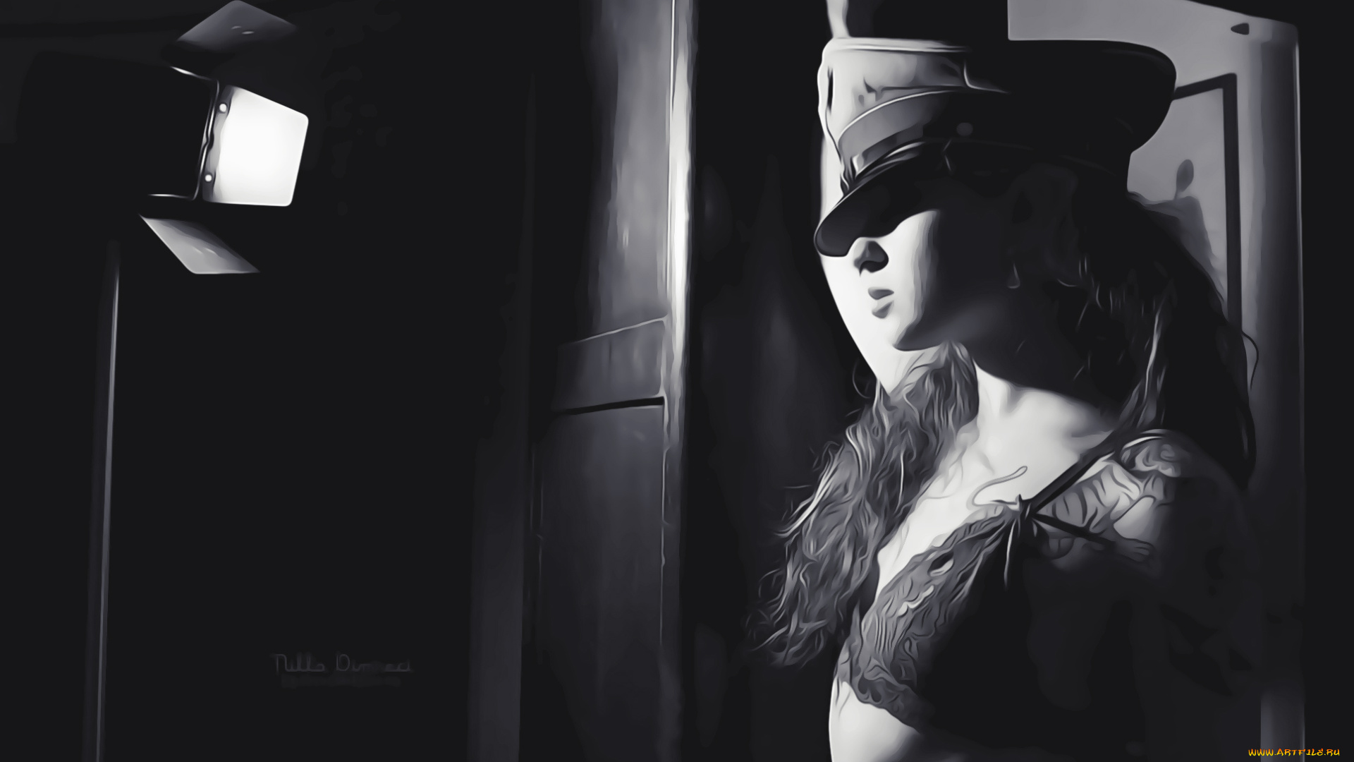 календари, компьютерный, дизайн, 2019, фуражка, calendar, тату, женщина, лампа, девушка