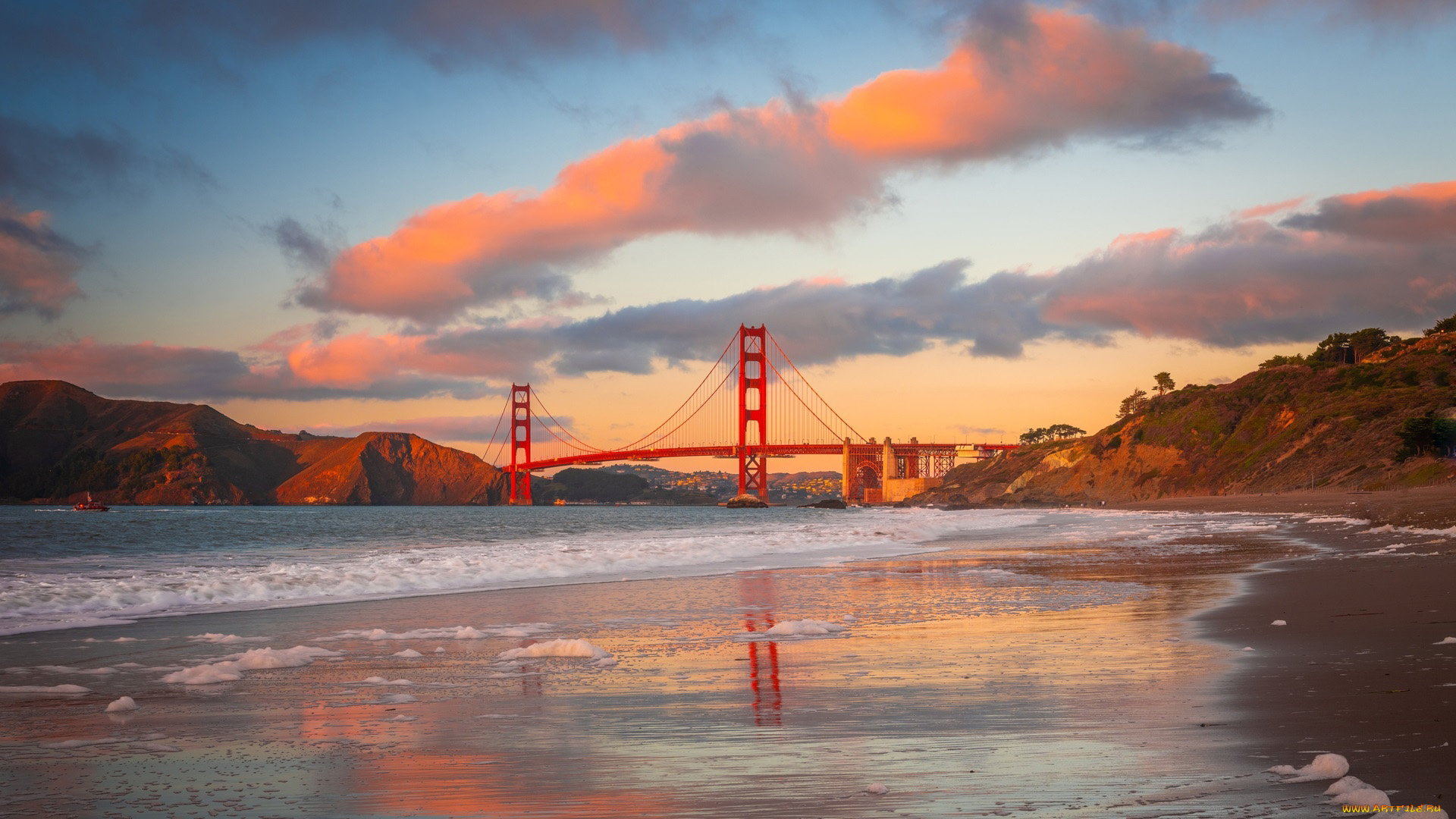 golden, gate, bridge, города, сан-франциско, , сша, golden, gate, bridge