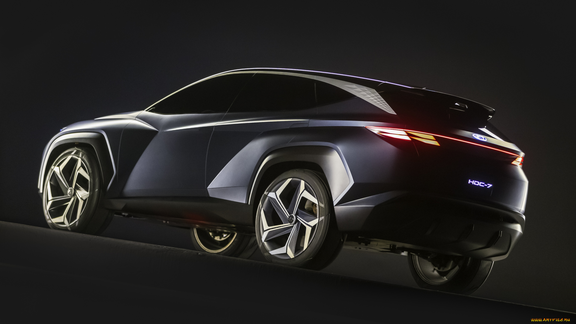 hyundai, vision, t, concept, автомобили, 3д, hyundai