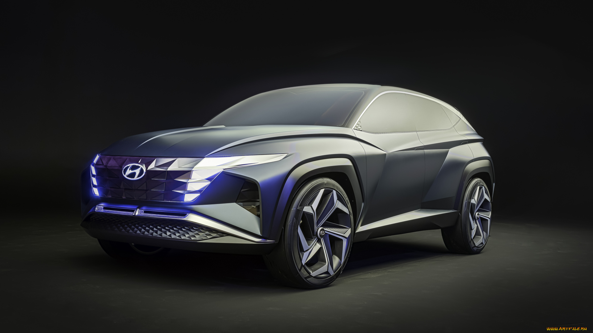 hyundai, vision, t, concept, автомобили, 3д, hyundai