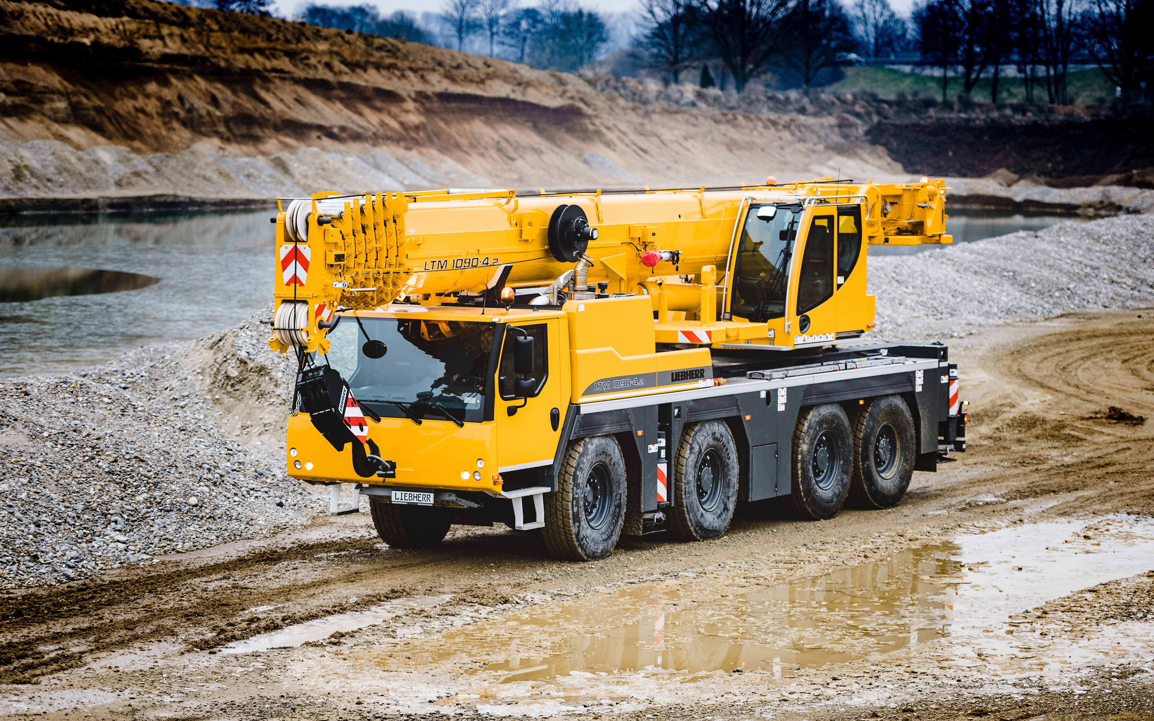 2020, liebherr, ltm, 1090, техника, краны, liebherr, ltm, 1090, 4k, автокран, строительная, грузовики, 2020, года, hdr, дорожное, строительство, спецтехника