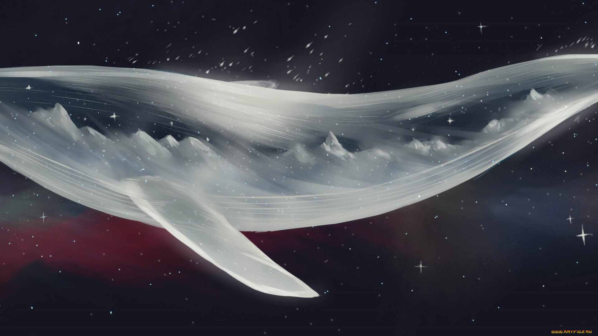 фэнтези, существа, кит