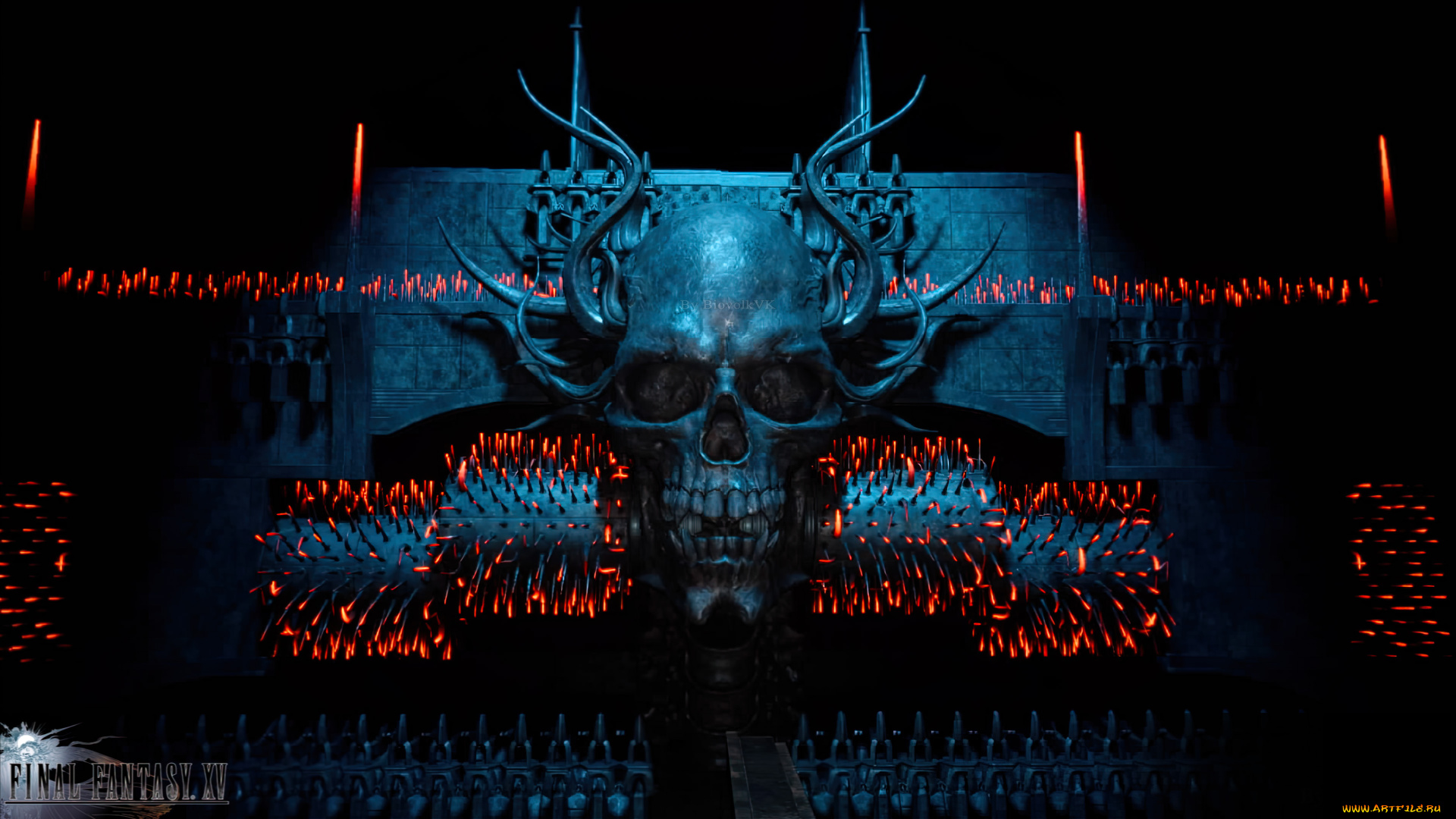 final, fantasy, 15, видео, игры, final, fantasy, xv, final, fantasy, 15, biovolkvk, черепа