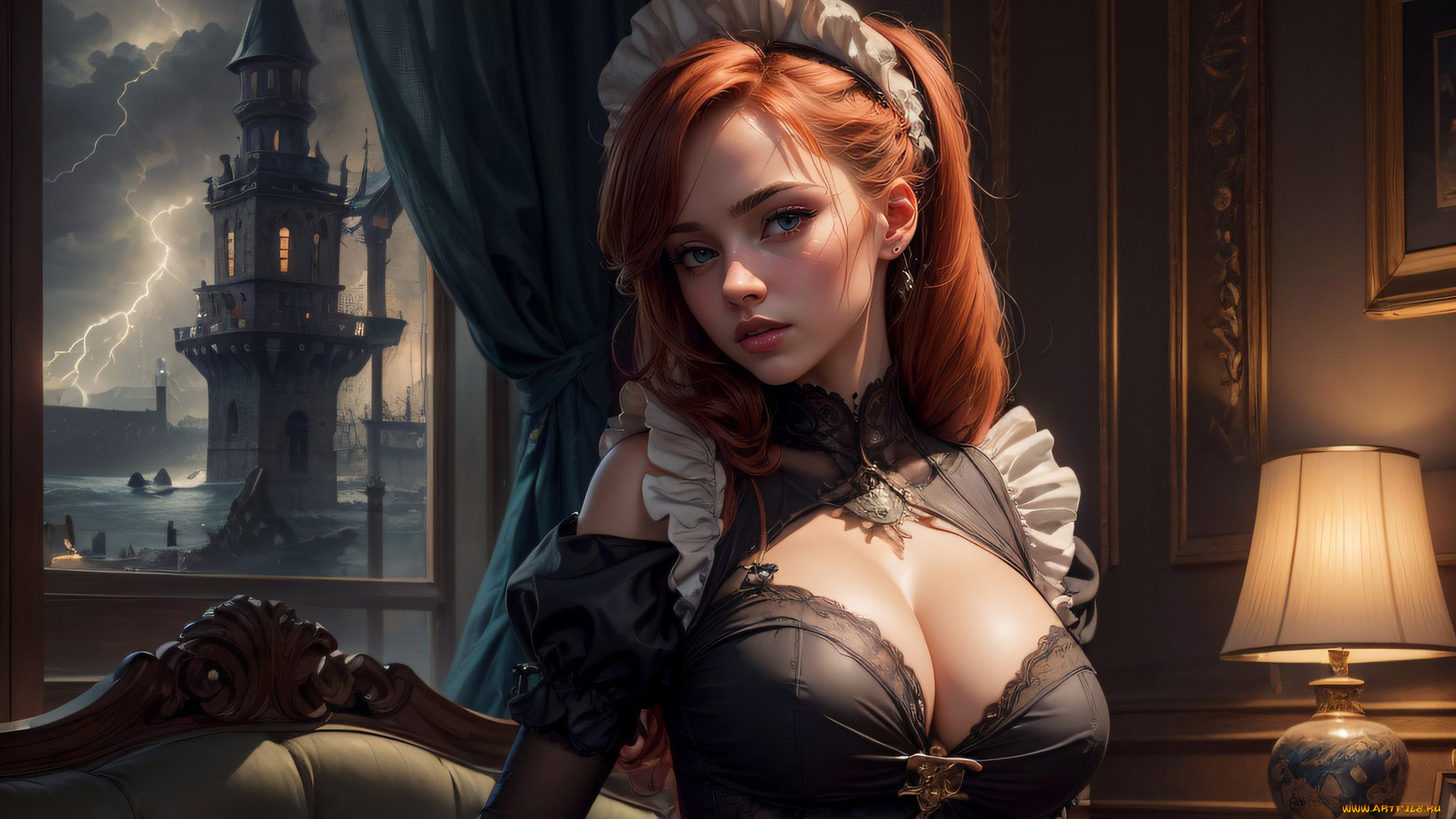 фэнтези, девушки, нейросети, графика, нейроарт, ai, art, нейронные, сети, рисунки, нейро, искусство