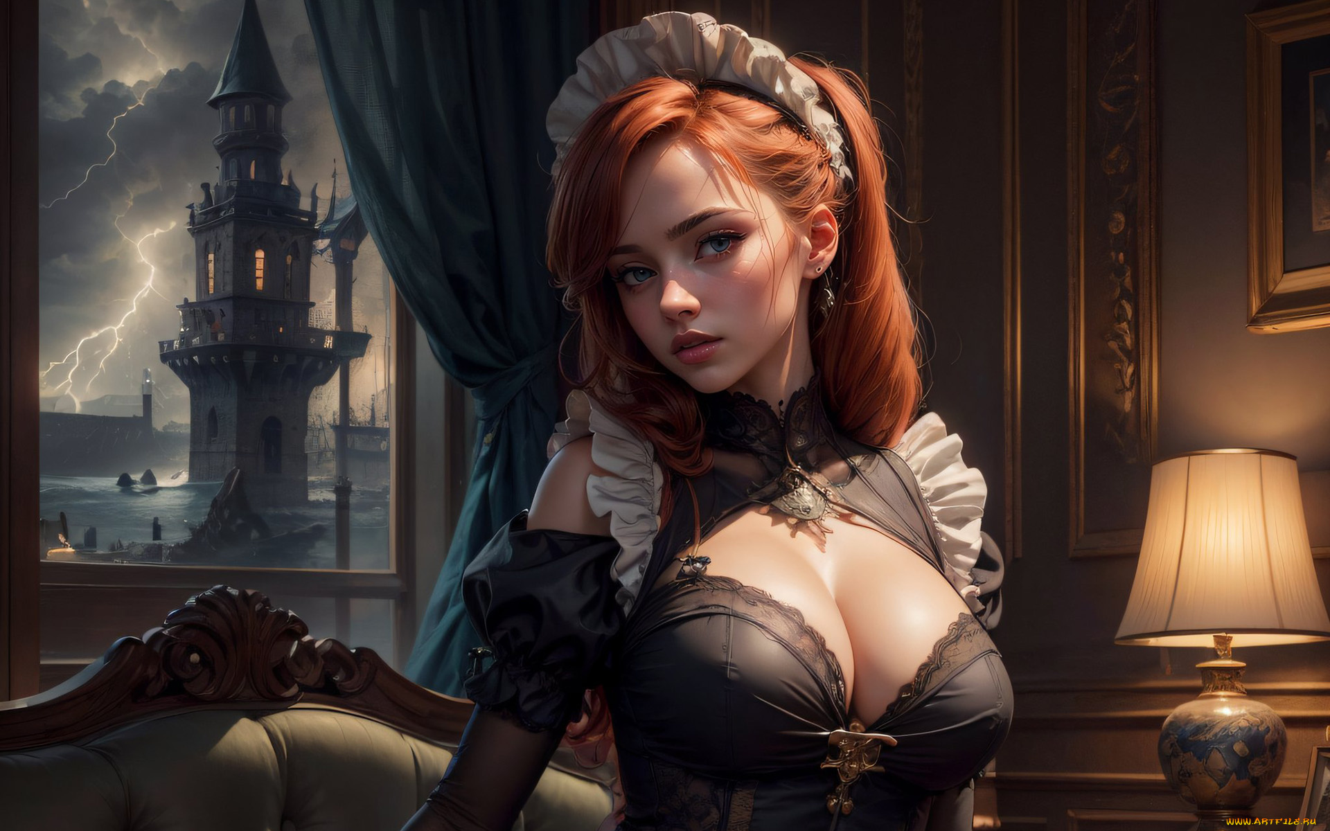 фэнтези, девушки, нейросети, графика, нейроарт, ai, art, нейронные, сети, рисунки, нейро, искусство