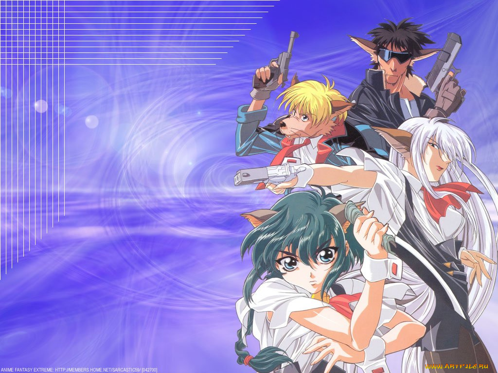 аниме, hyper, police