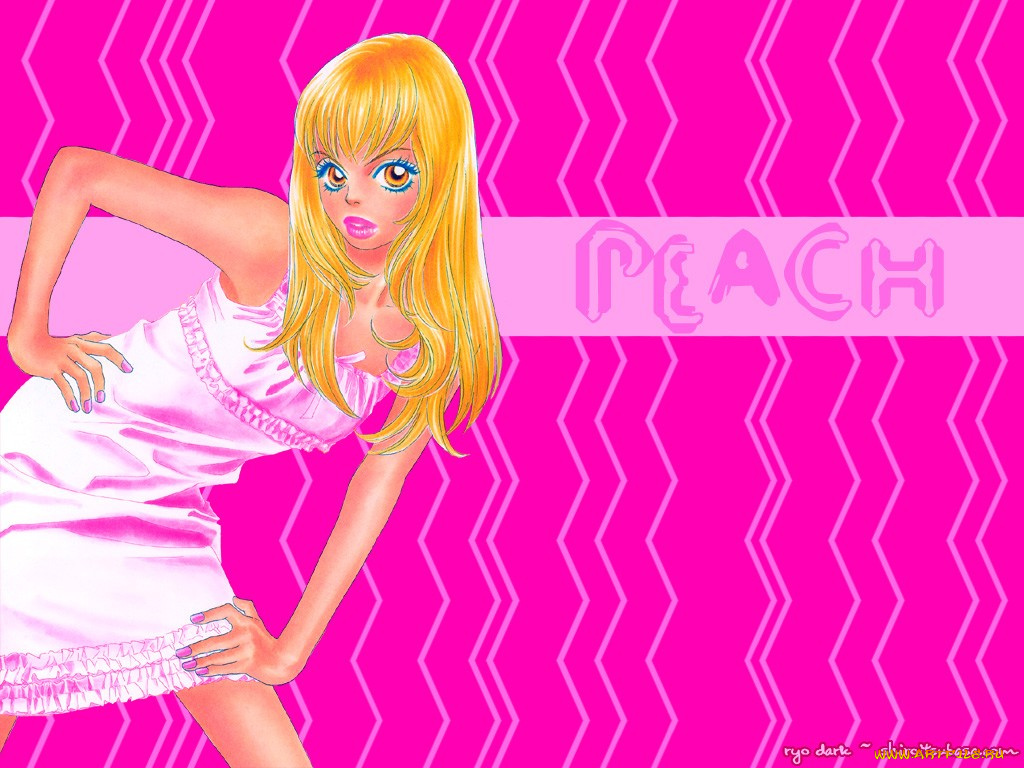 аниме, peach, girl