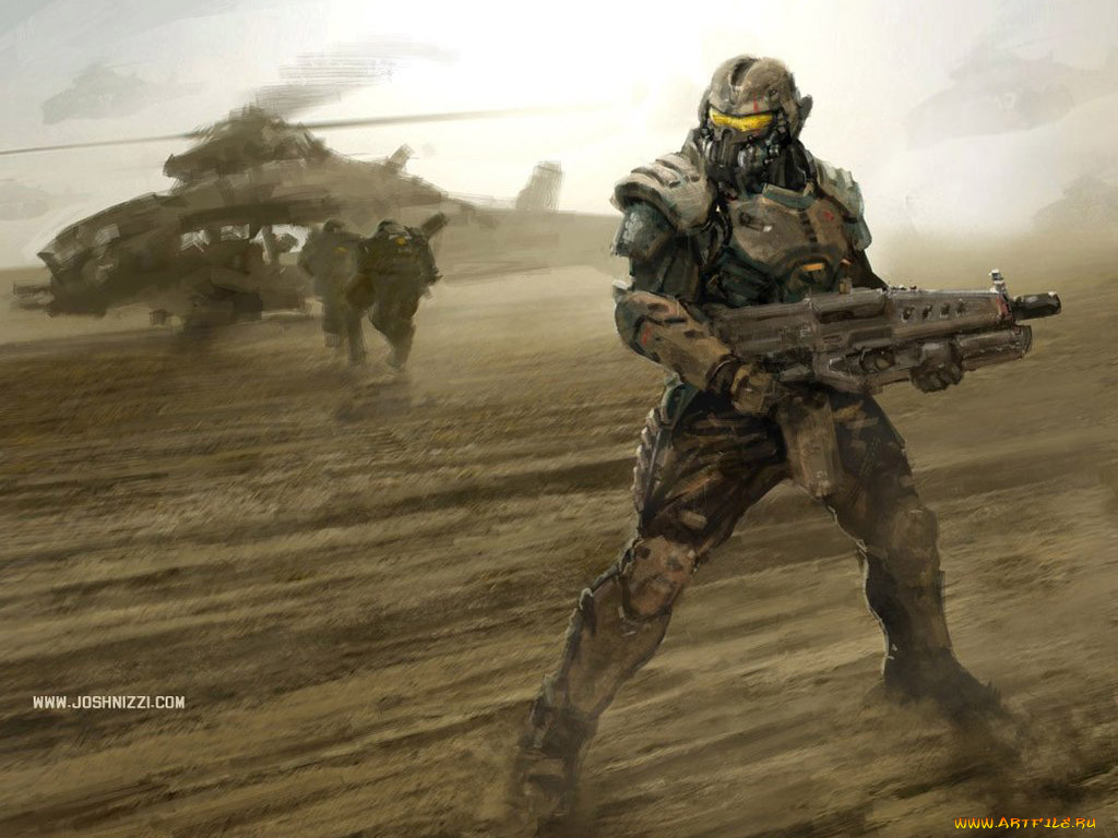 фэнтези, роботы, киборги, механизмы