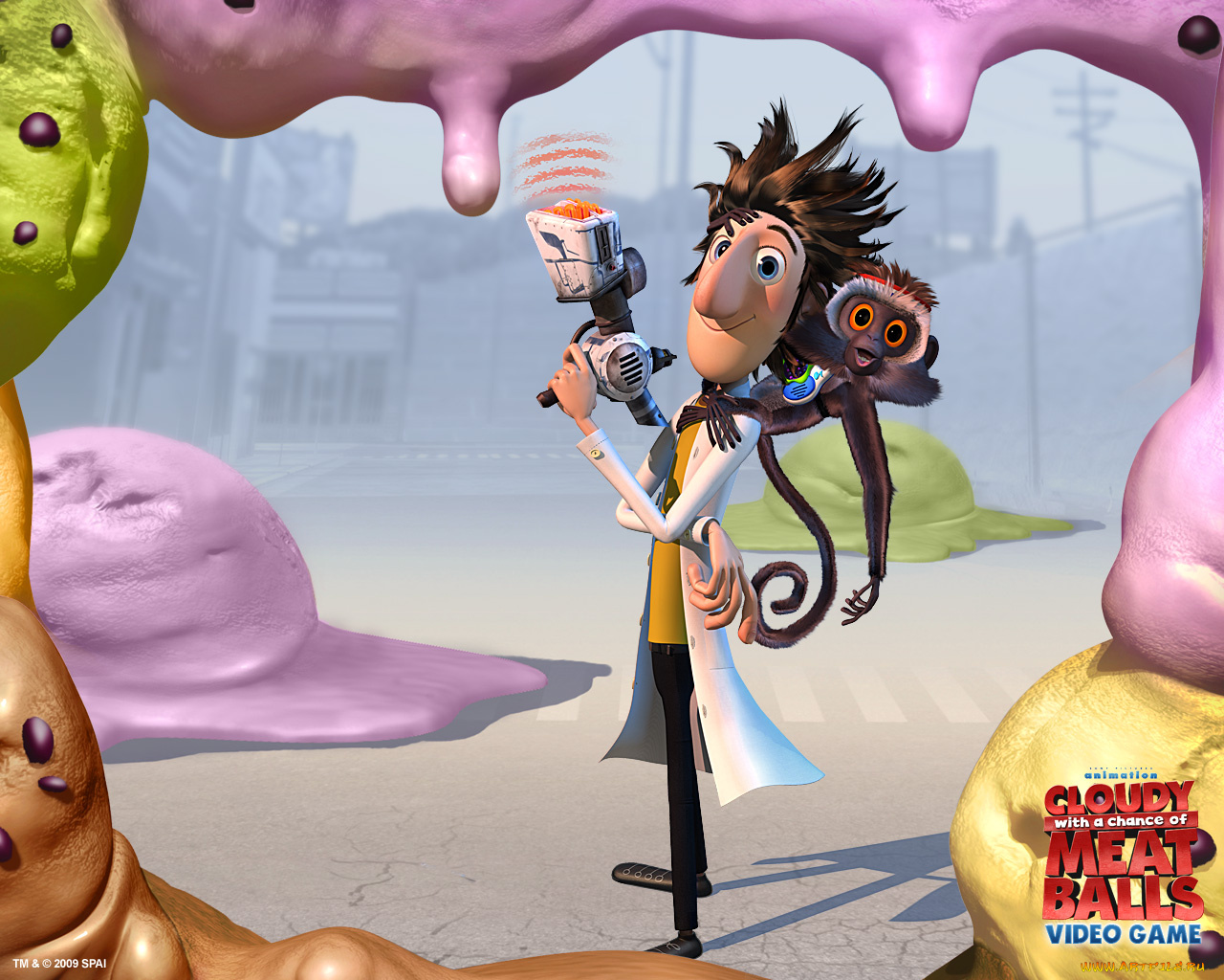 cloudy, with, chance, of, meatballs, видео, игры