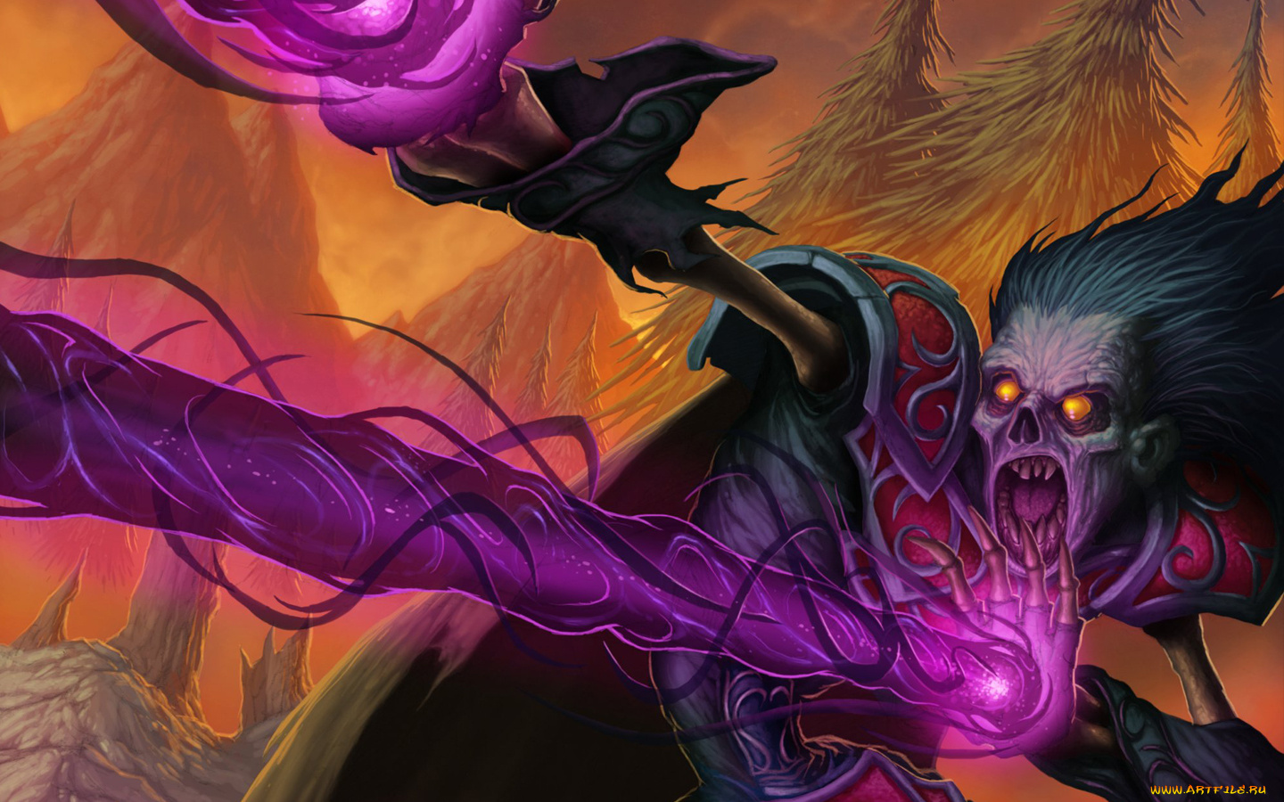 видео, игры, world, of, warcraft, trading, card, game