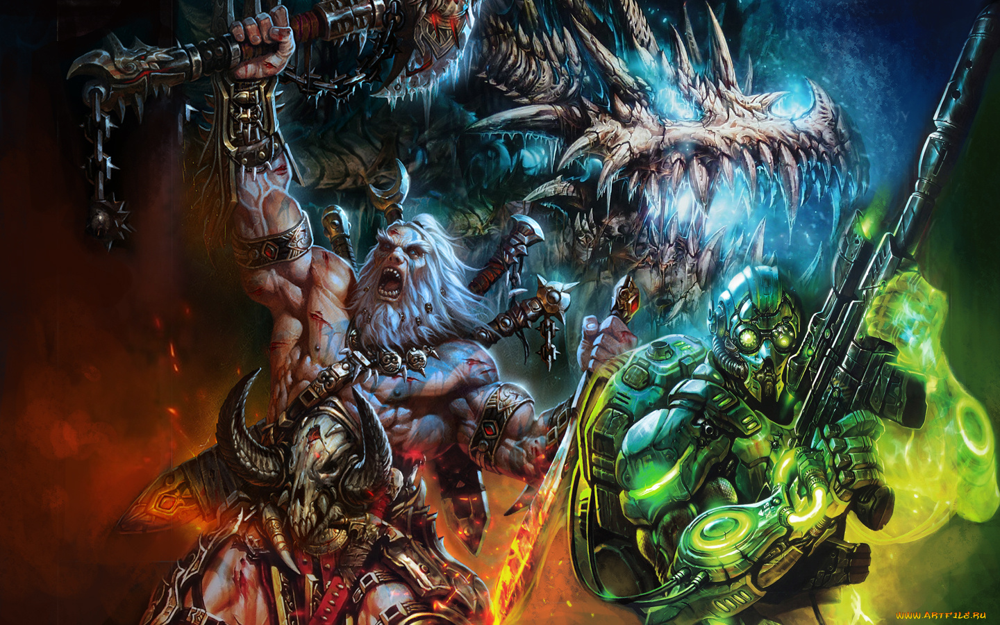 видео, игры, world, of, warcraft, wrath, the, lich, king