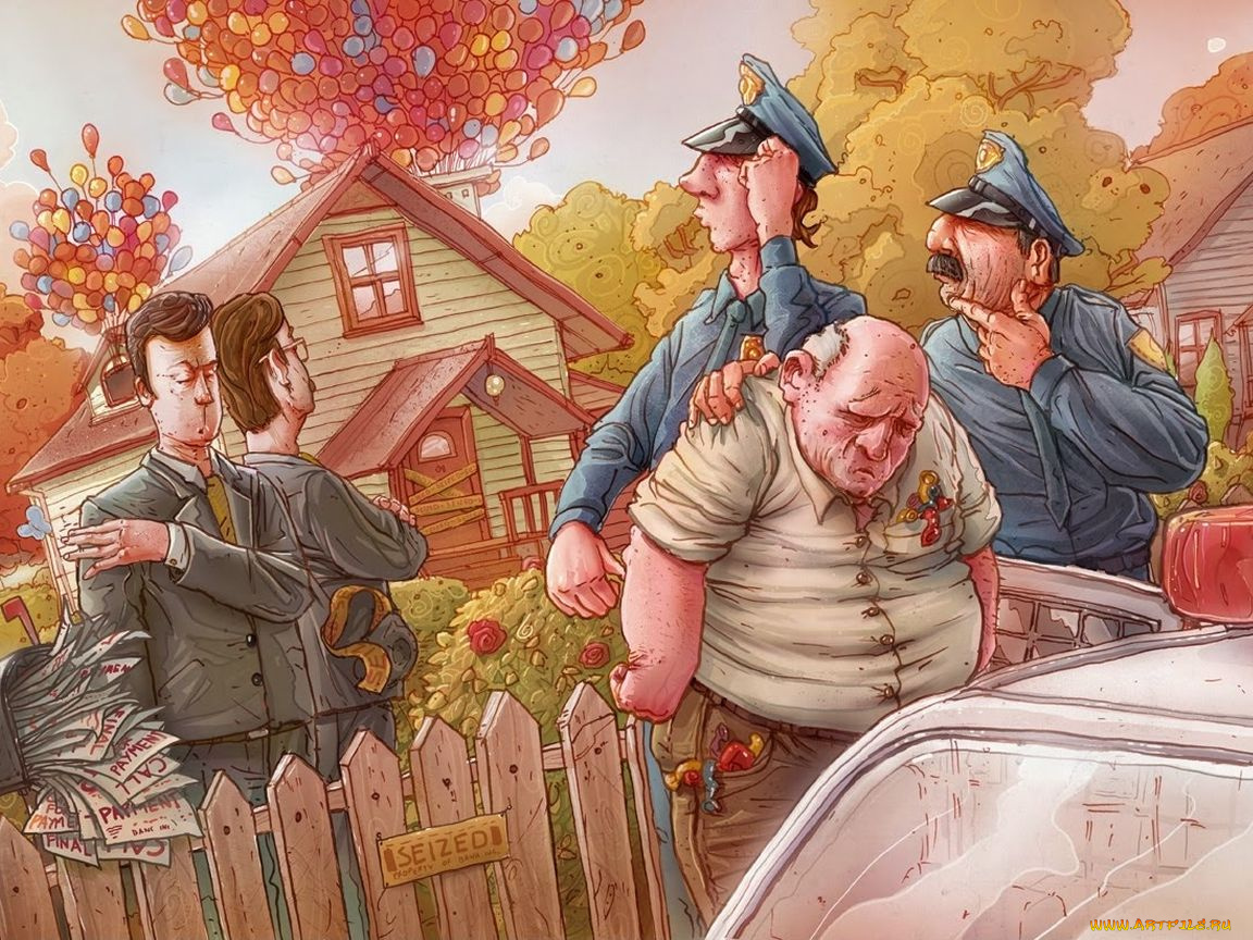 рисованные, люди