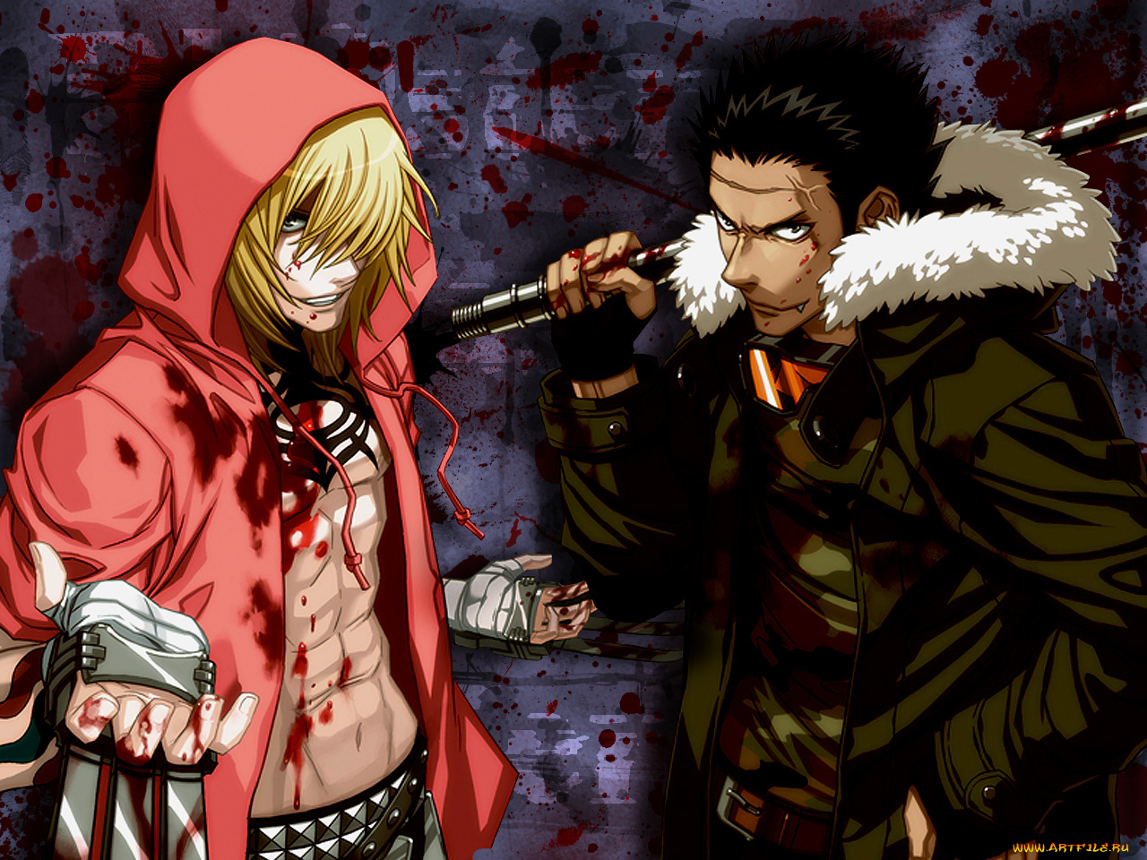 аниме, togainu, no, chi