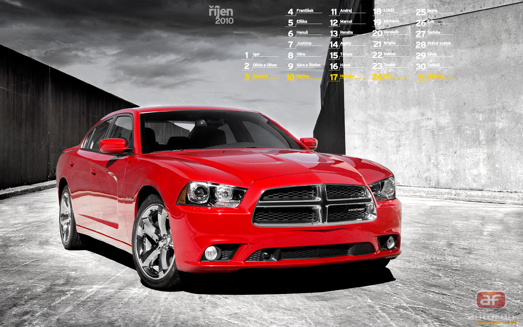 календари, автомобили