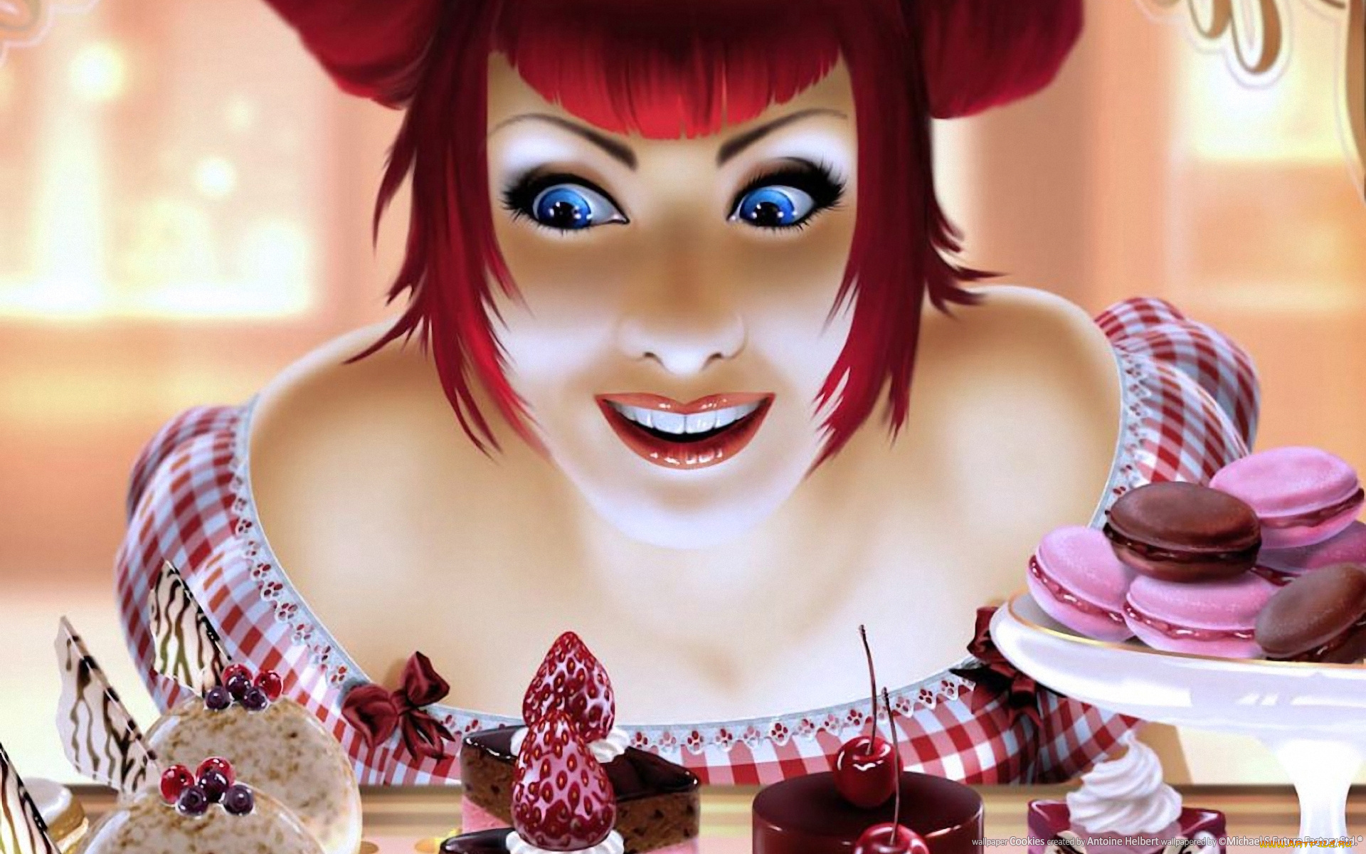 cookies, фэнтези, девушки