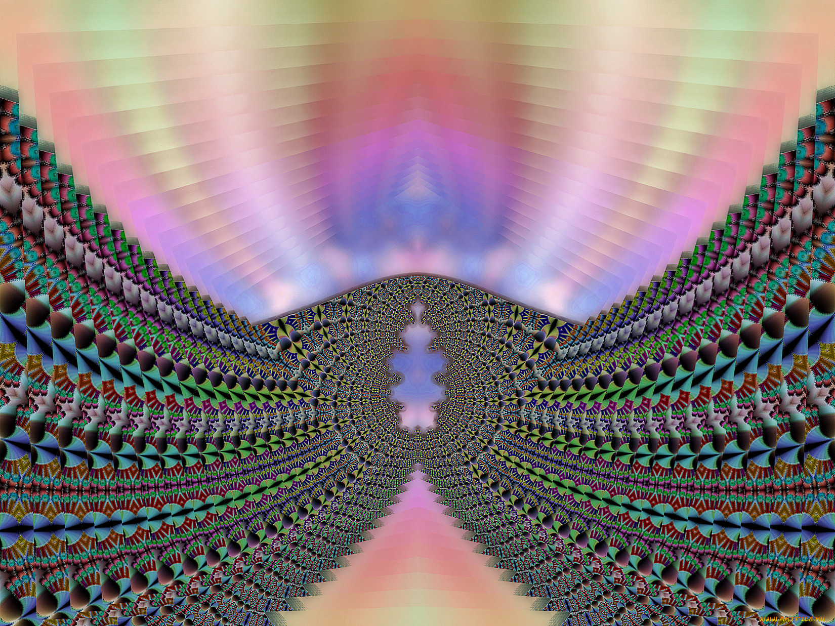 3д, графика, fractal, фракталы, фрактал, узор