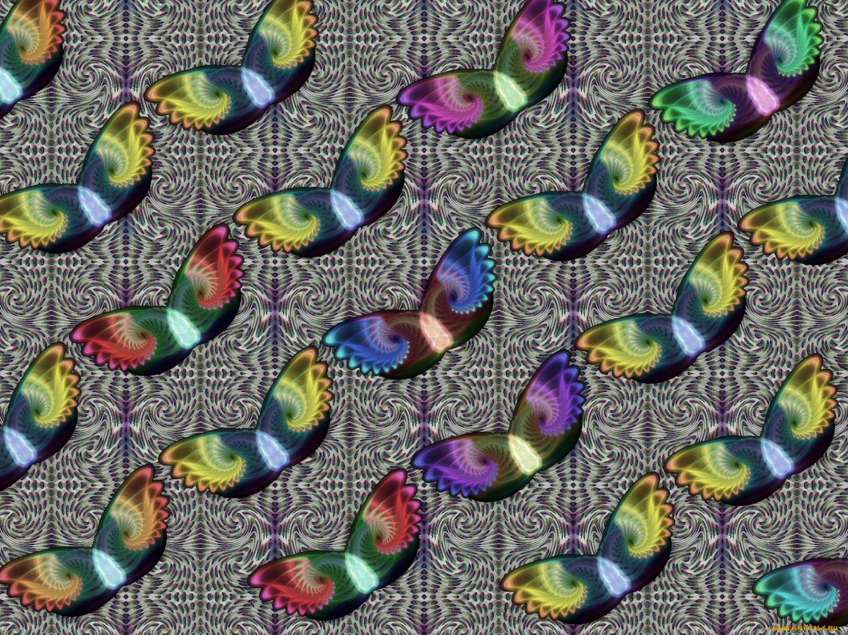 3д, графика, fractal, фракталы, узор, абстракция