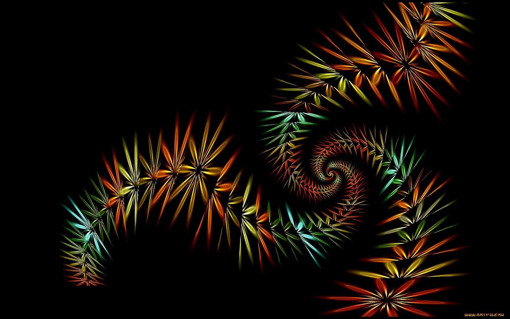 3д, графика, fractal, фракталы, абстракция