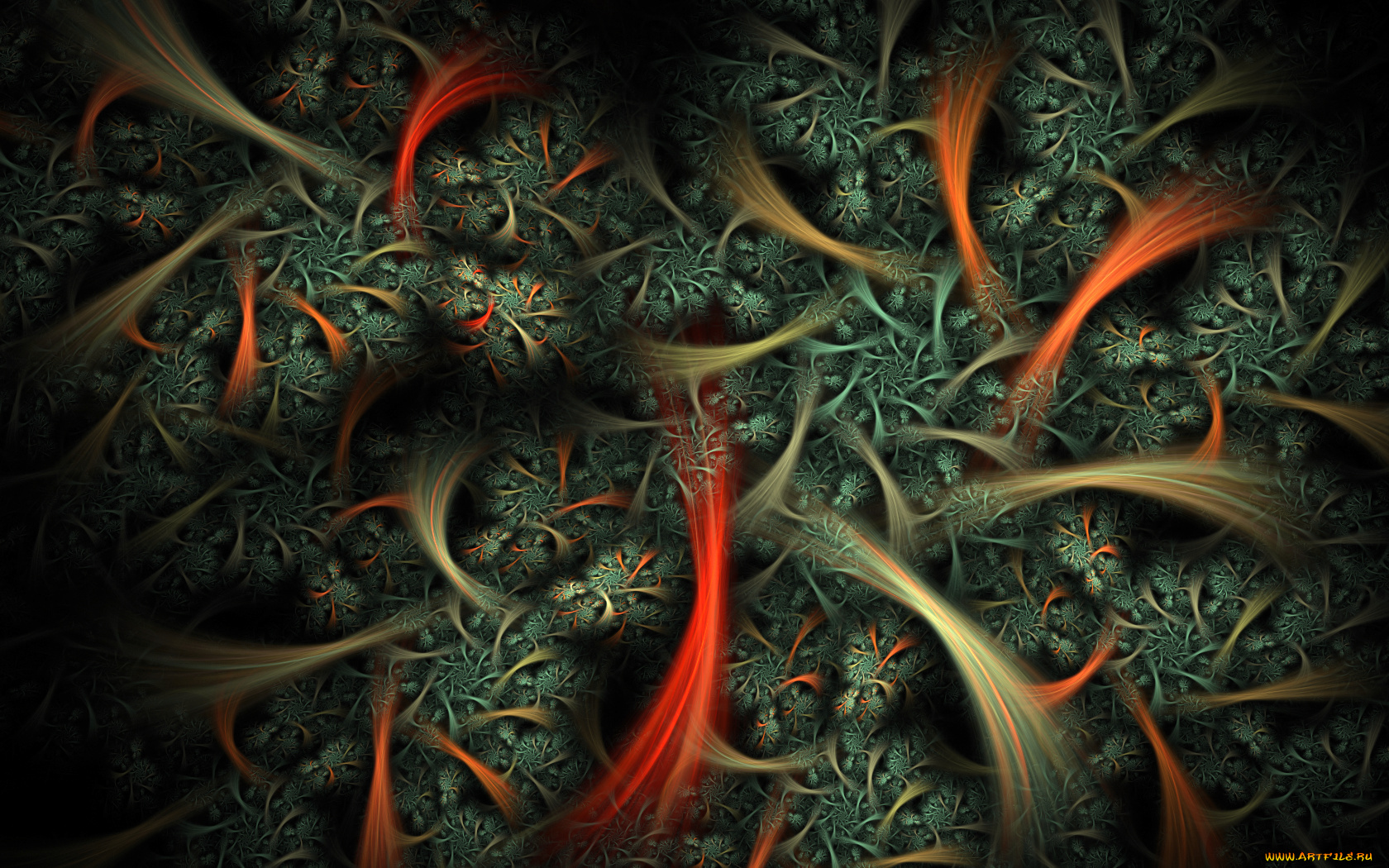 3д, графика, fractal, фракталы, абстракция