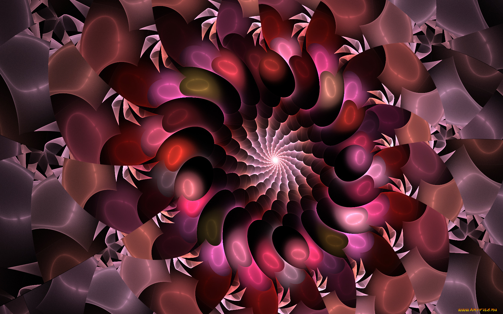 3д, графика, fractal, фракталы, фрактал, узор