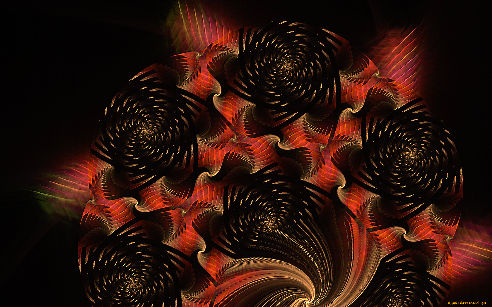 3д, графика, fractal, фракталы, узор, абстракция